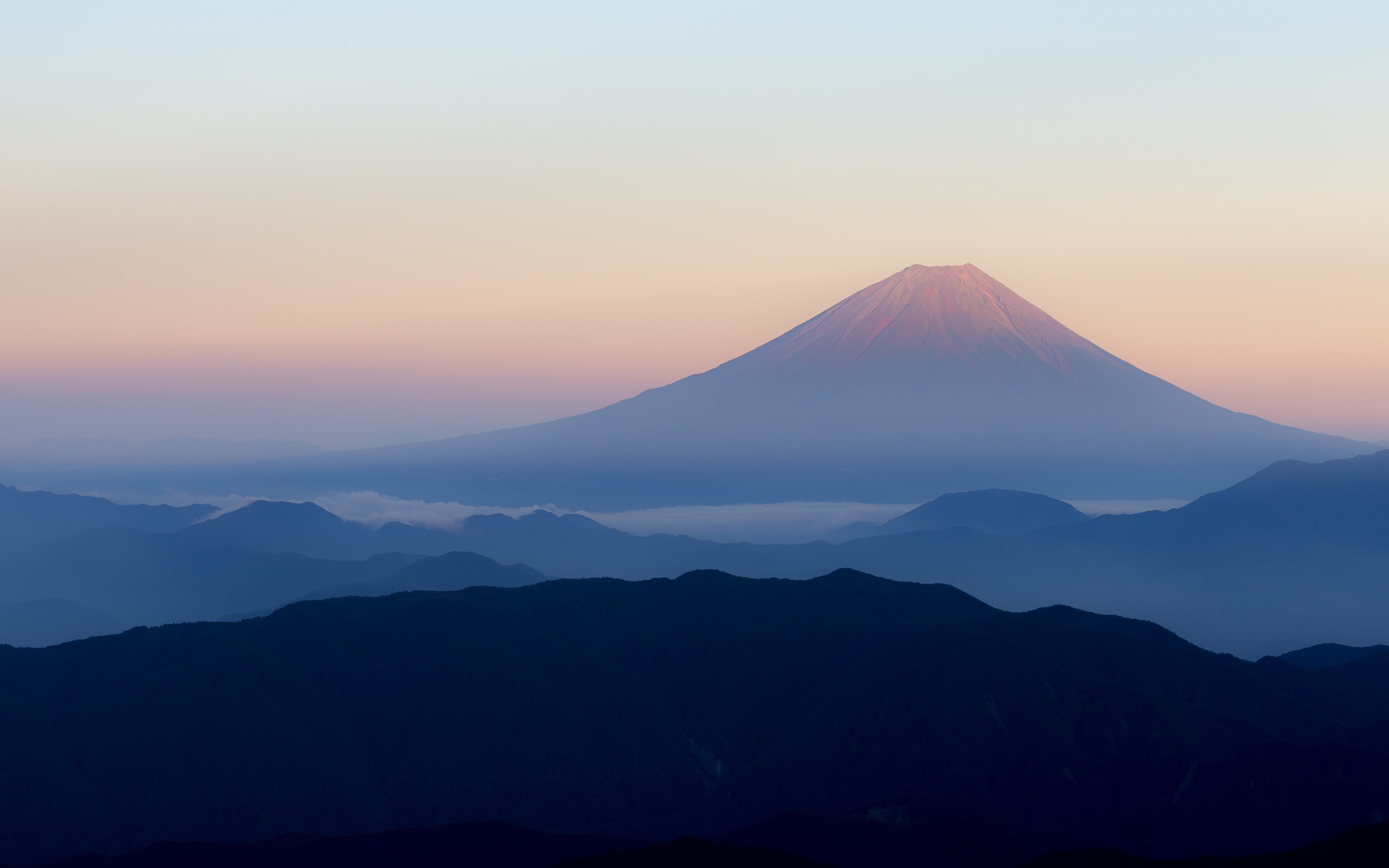 japan, mount fuji, clean sky, Landscape, mountain, scenics - nature