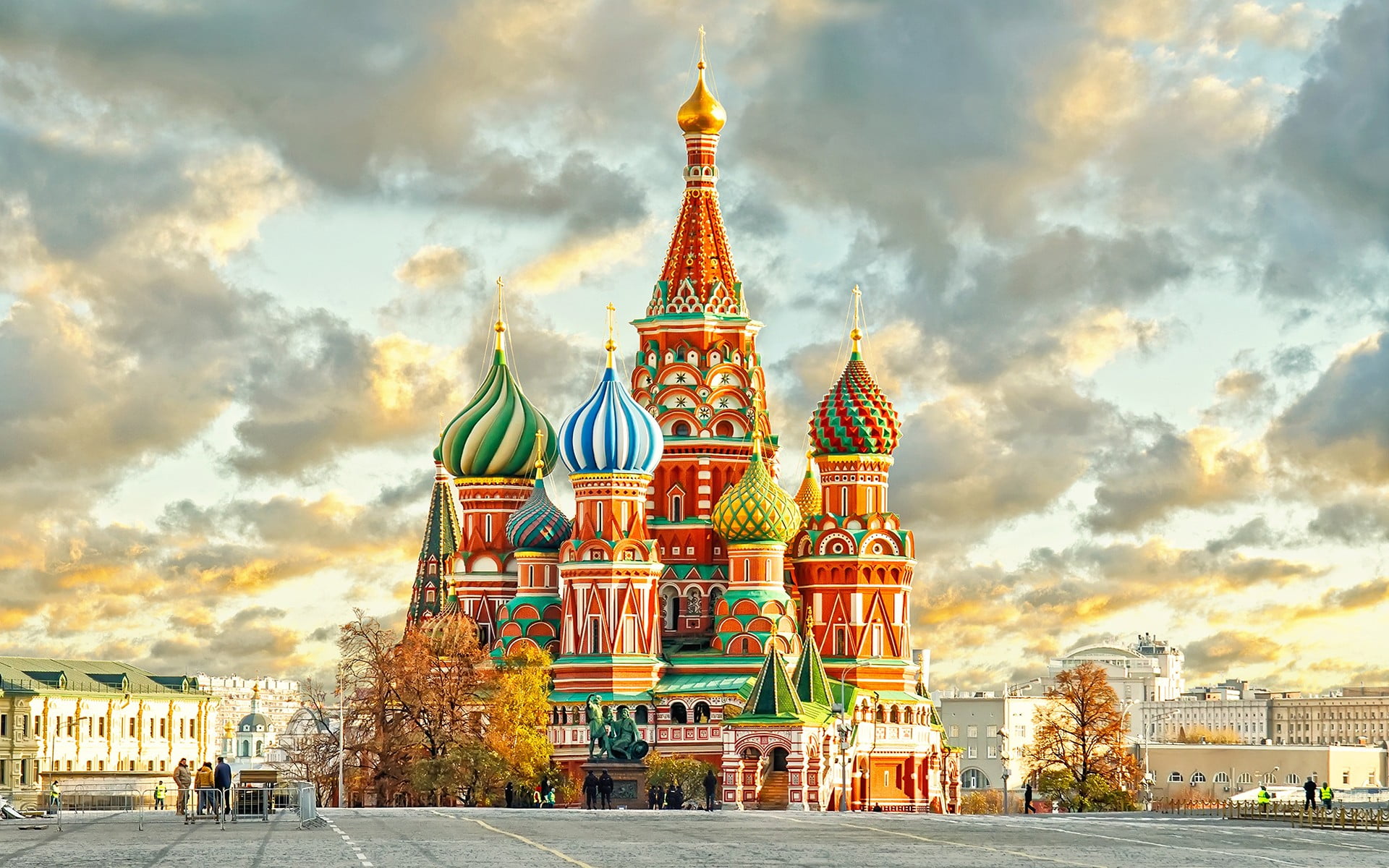 Saint Basil's Cathedral Moscow Russia, photography, city, Kremlin