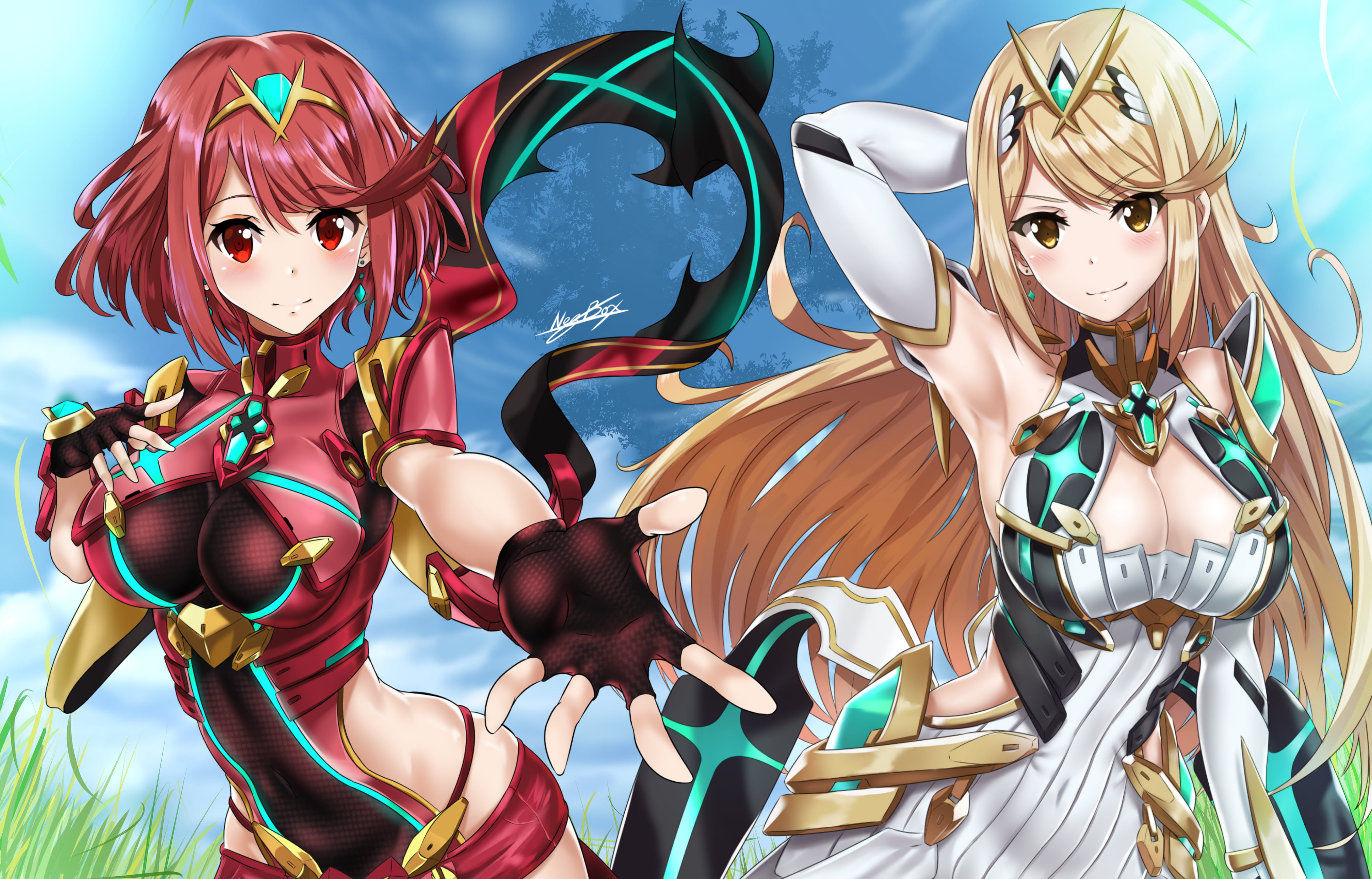 Free Download Hd Wallpaper Anime Anime Girls Xenoblade Chronicles Xenoblade Chronicles