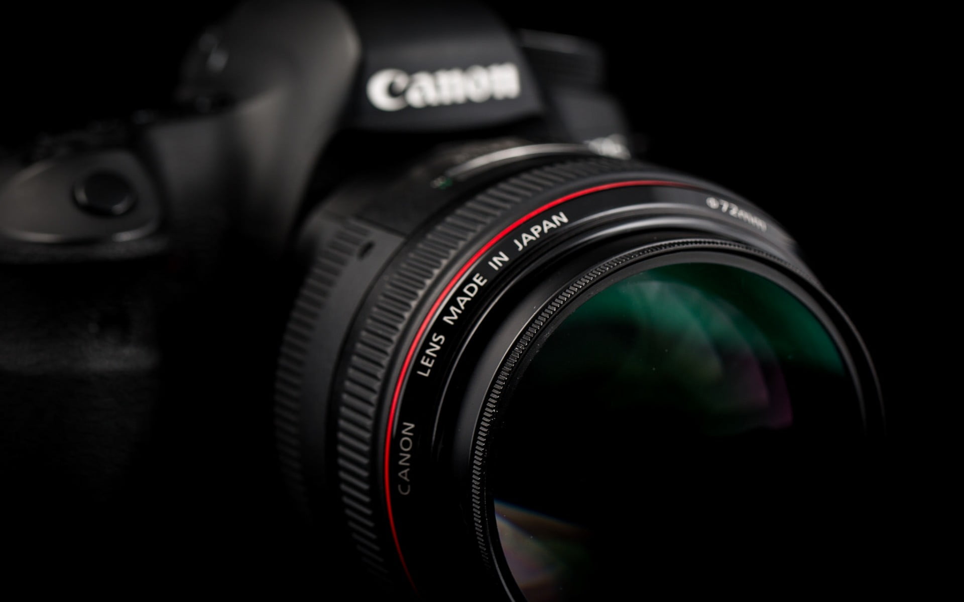 Canon Background, black Canon DSLR camera, Other, photography themes