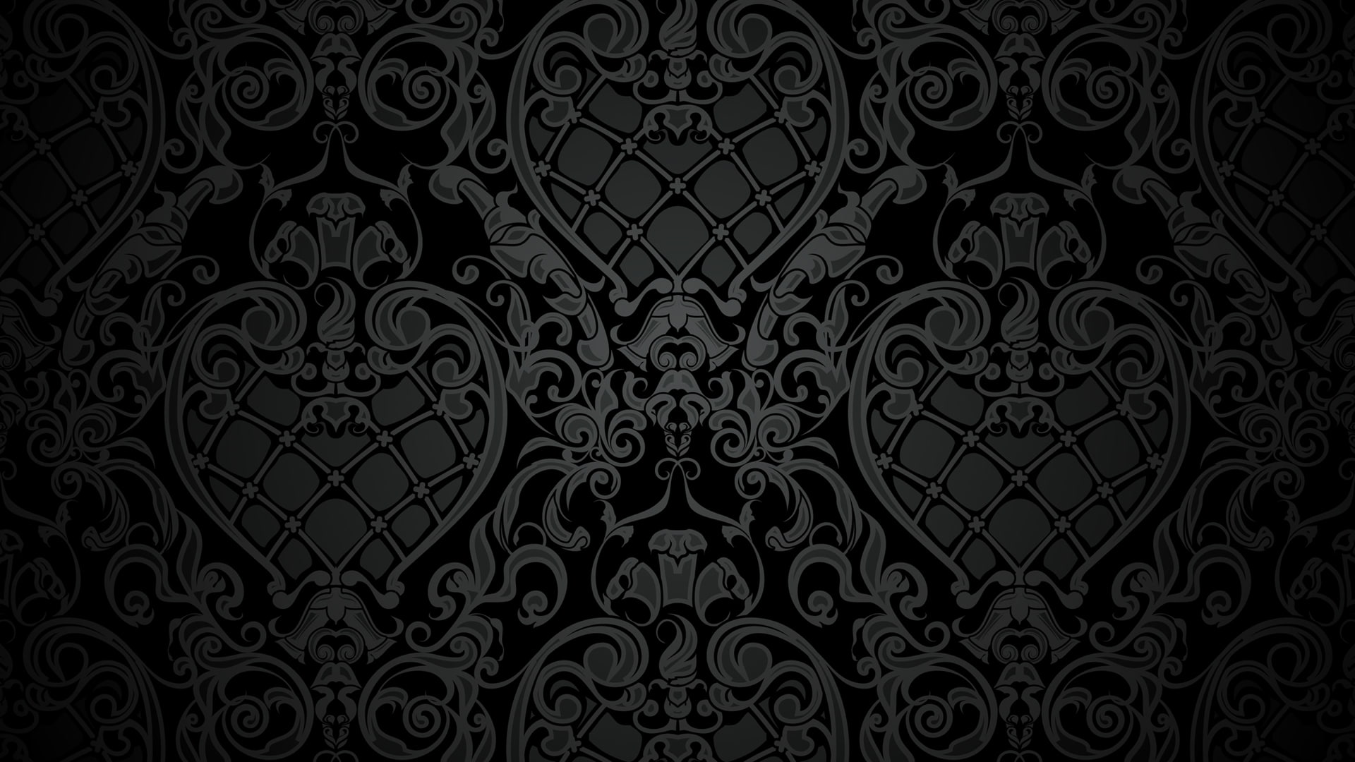 vector, dark background, pattern