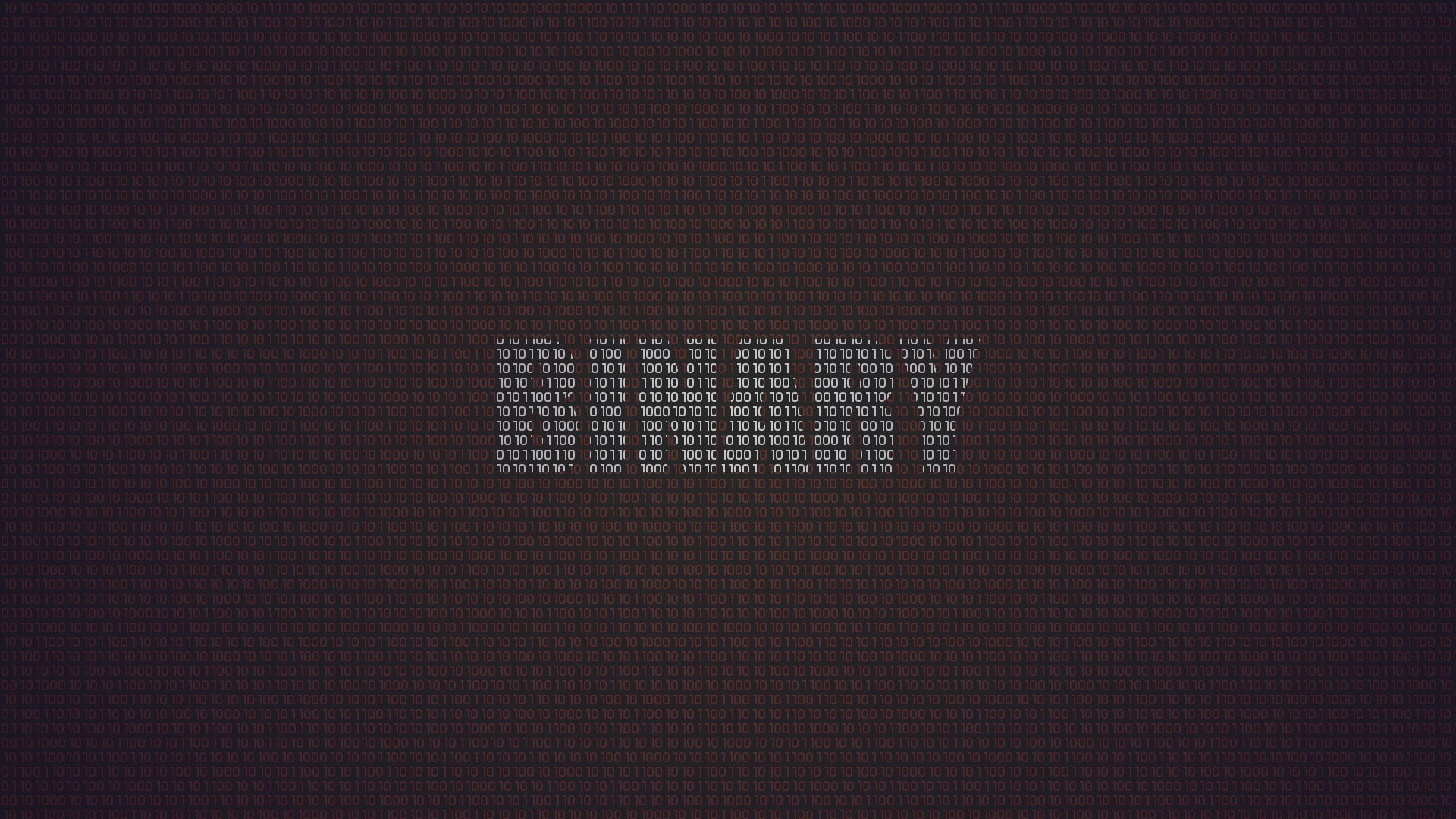Binary, digital art, minimalism, numbers, Simple Background