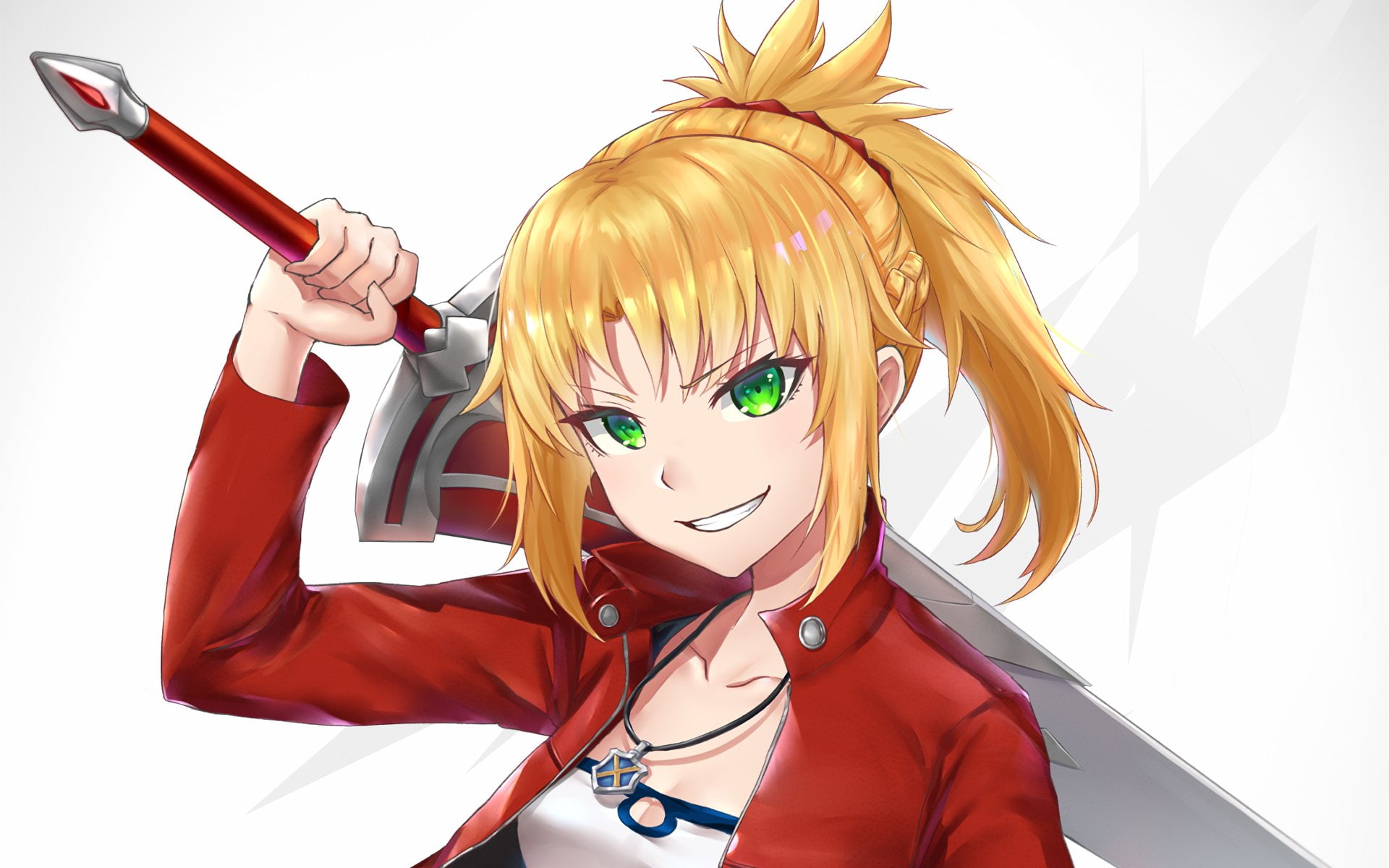 Fate Series, Fate/Apocrypha, Mordred (Fate/Apocrypha), Saber of Red (Fate/Apocrypha)