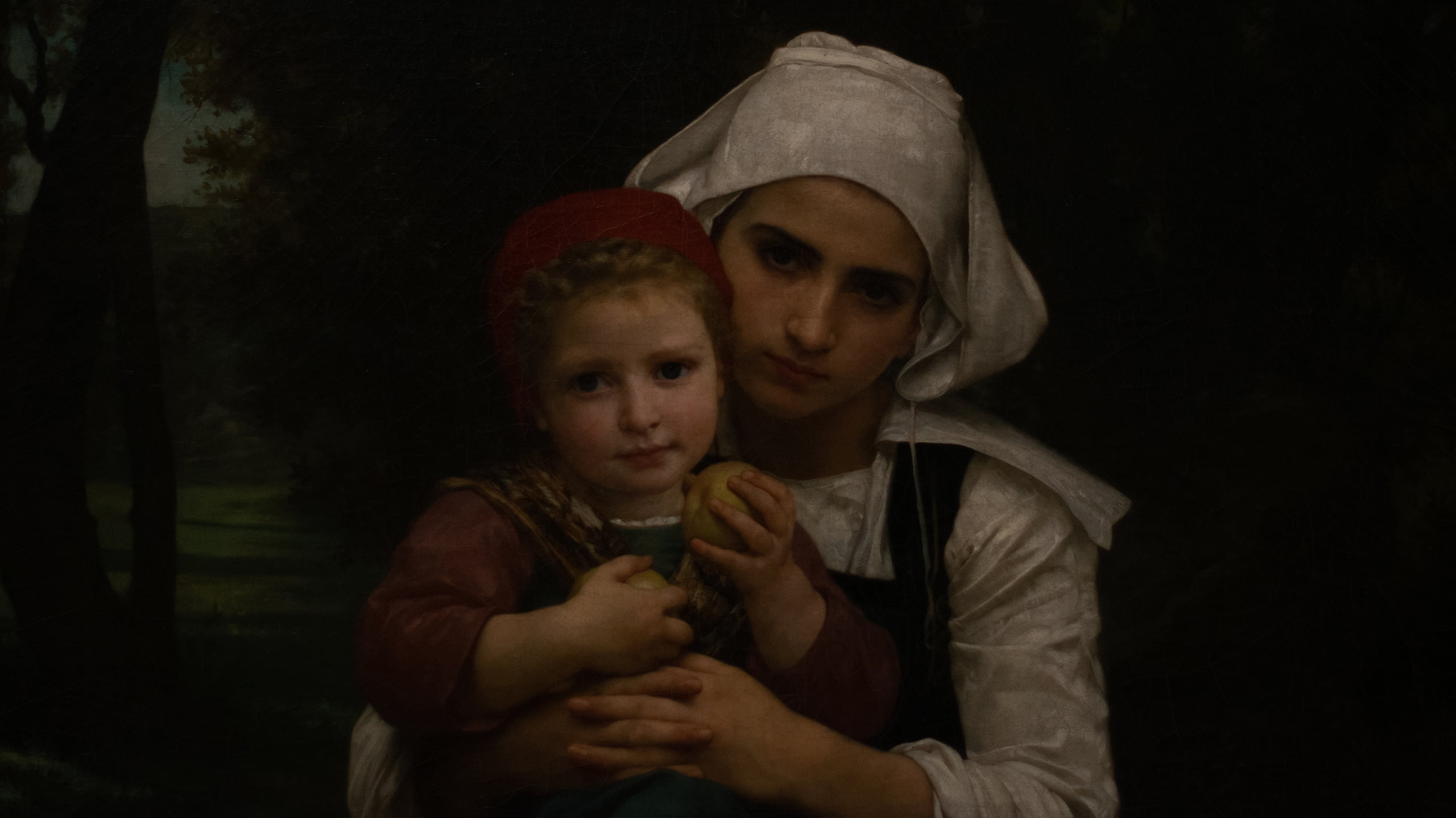 William Bouguereau, pastoral, oil painting