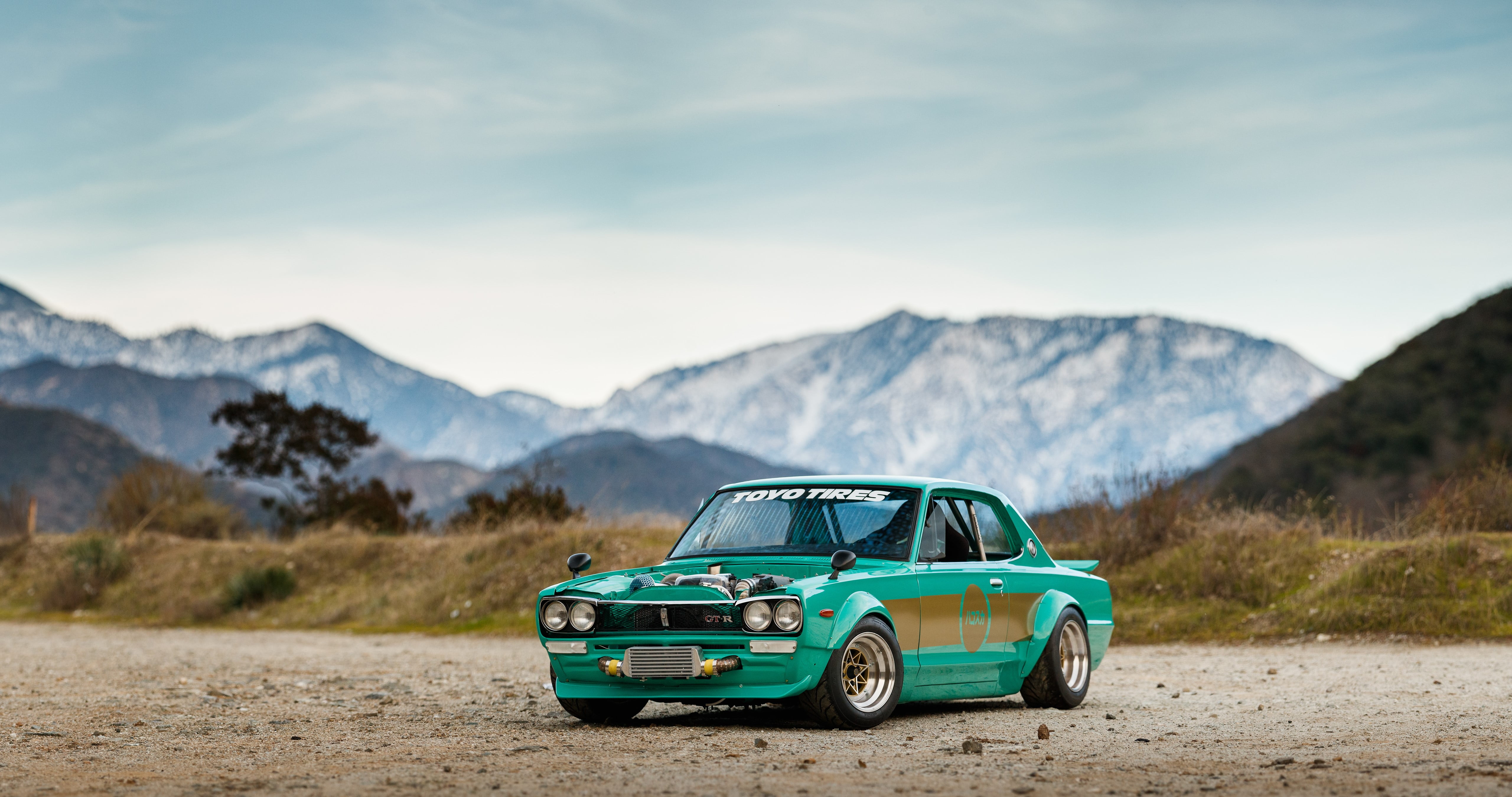 Free download | HD wallpaper: Nissan Skyline C10, teal, JDM, Stance ...