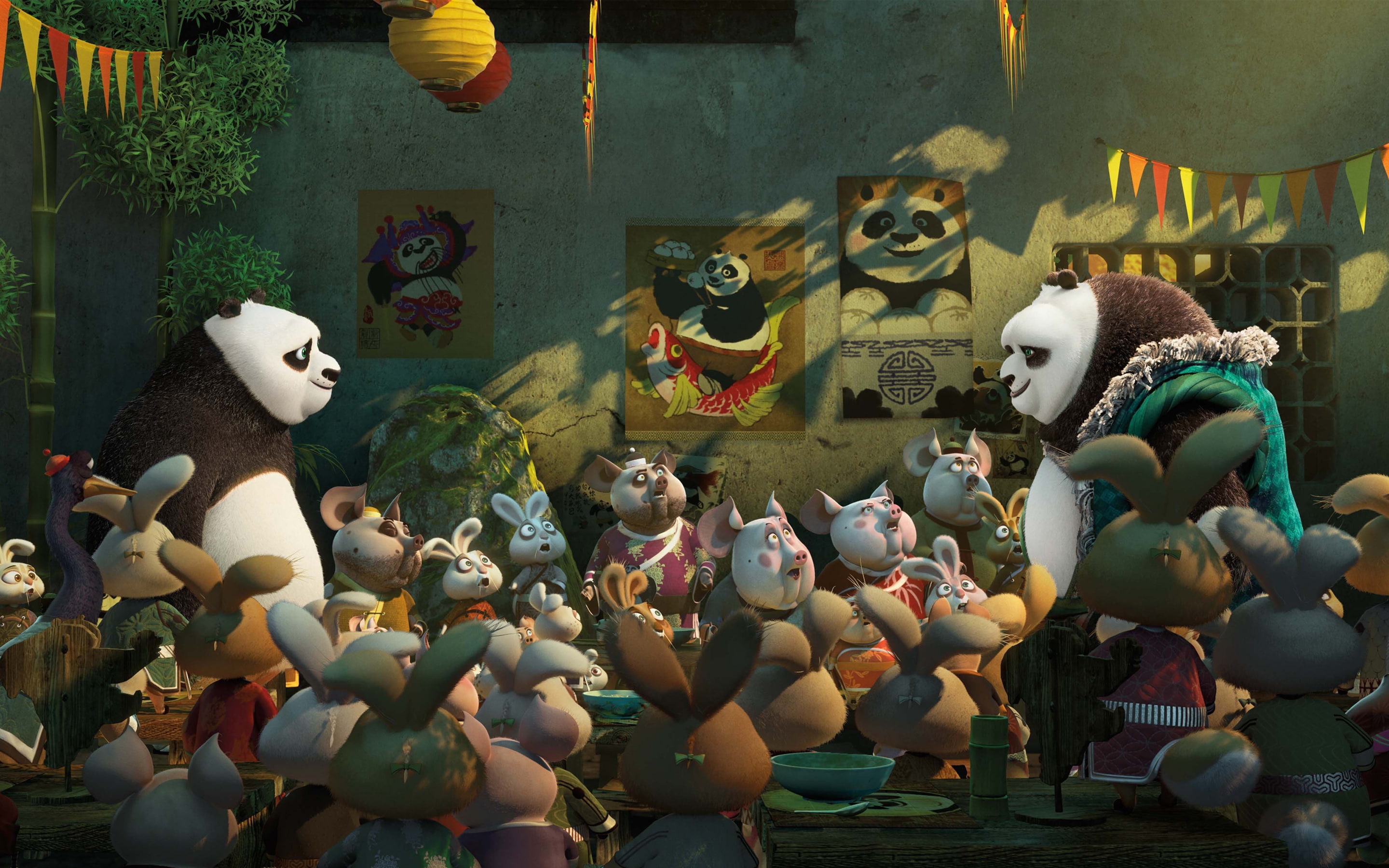 Kung Fu Panda 3 Po Dad, representation, art and craft, human representation