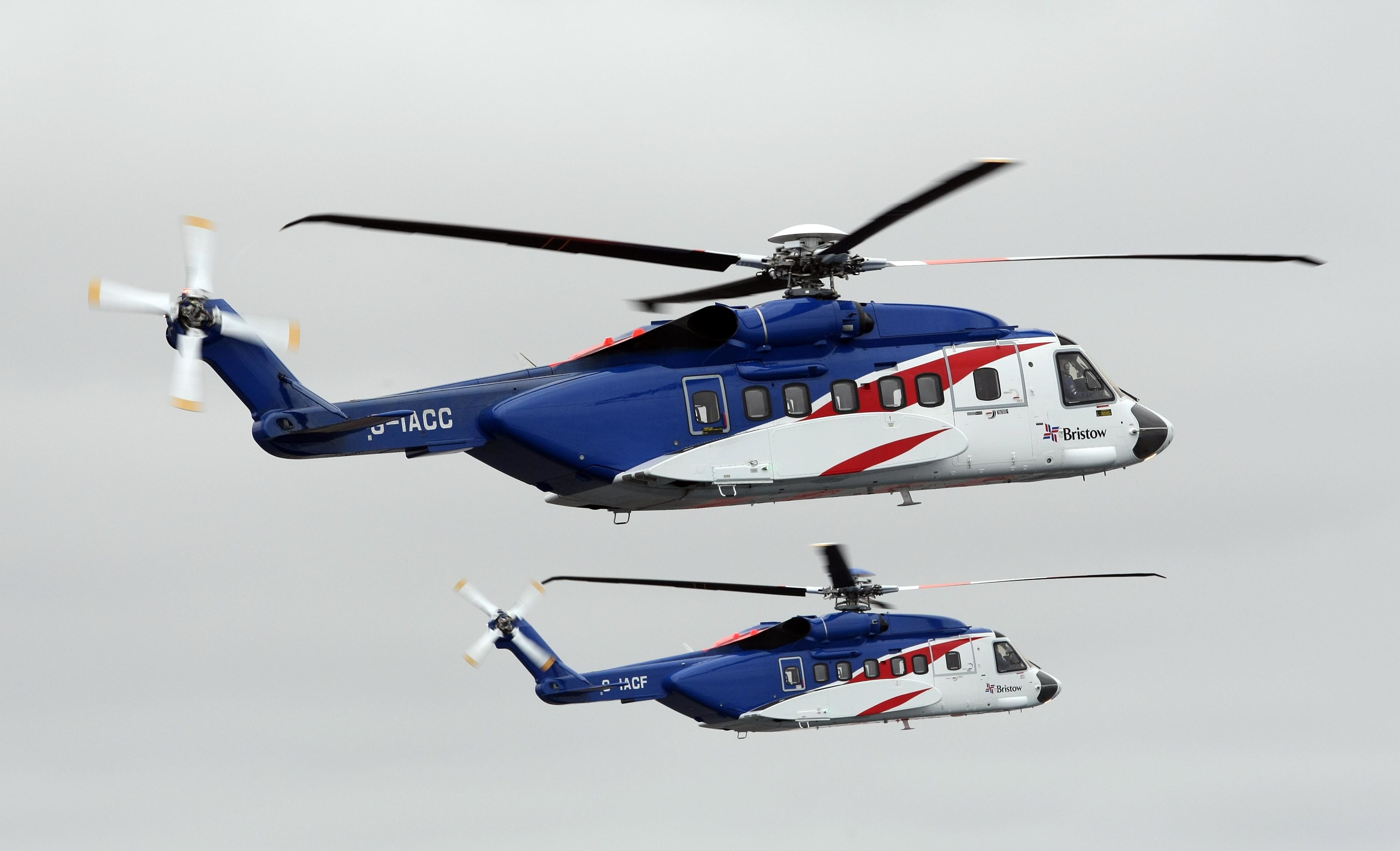 helicopter, twin-engine, transport, four, Sikorsky S-92