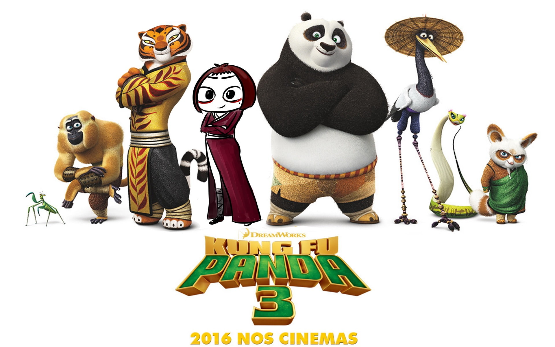 2016 Kung Fu Panda 3 Movies HD Wallpaper 14, human representation
