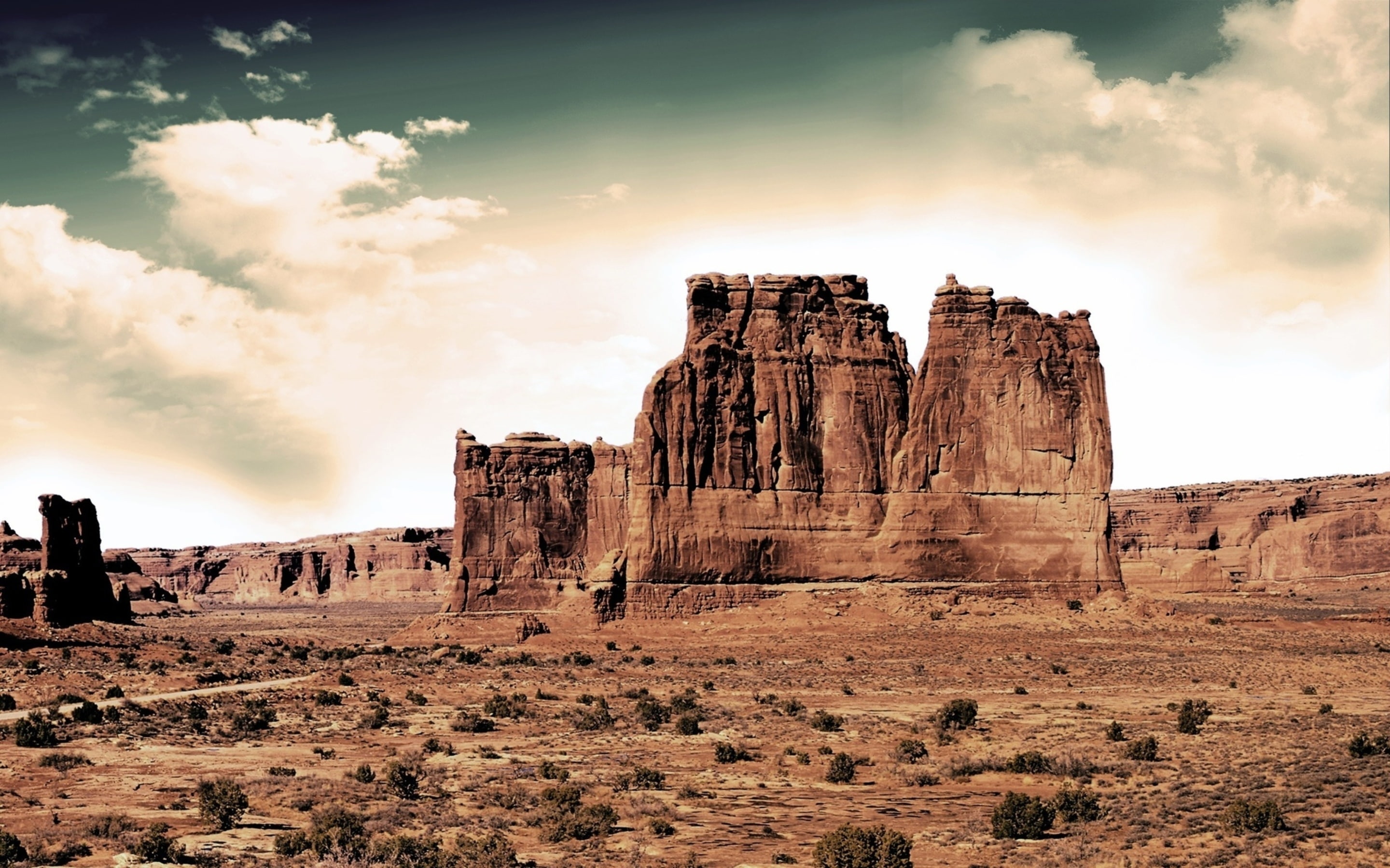 desierto, naturaleza, rocas