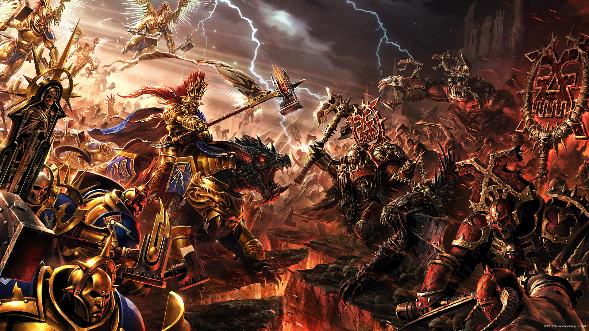 Free download | HD wallpaper: Warhammer, age of sigmar, no people ...