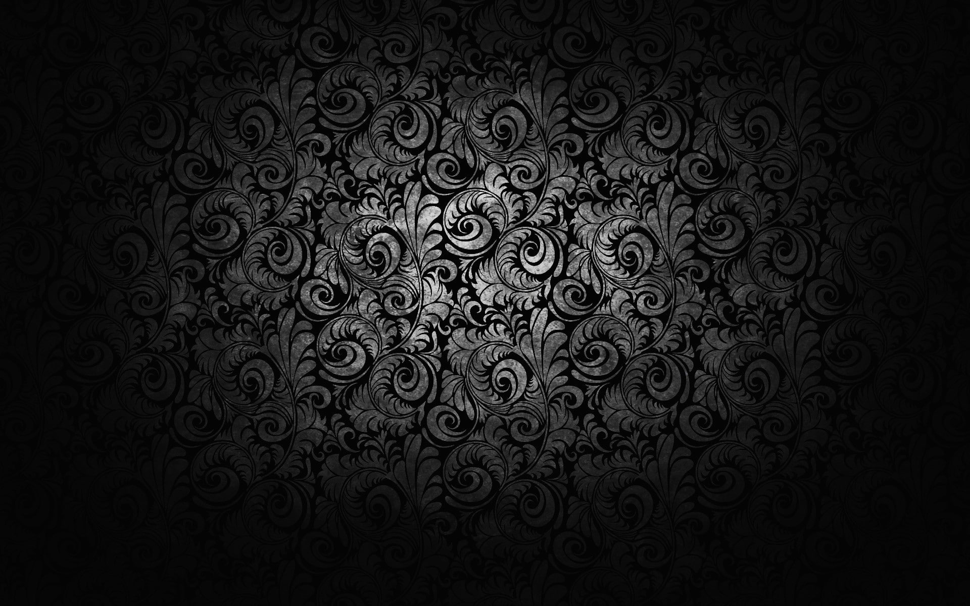 abstract, black, monochrome, pattern