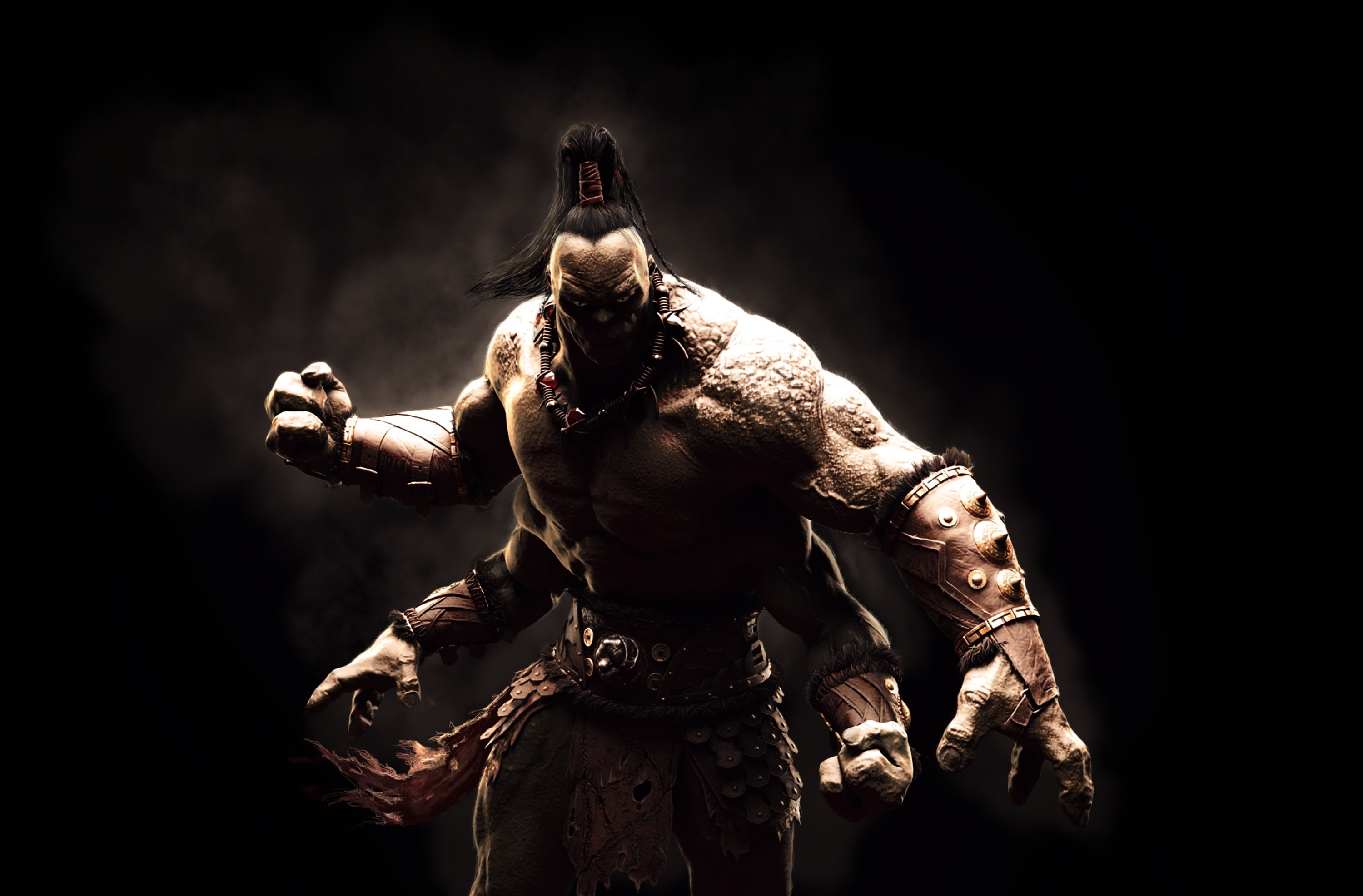 Mortal Kombat X Goro, Games, Dark, Fighting, Artwork, Characters
