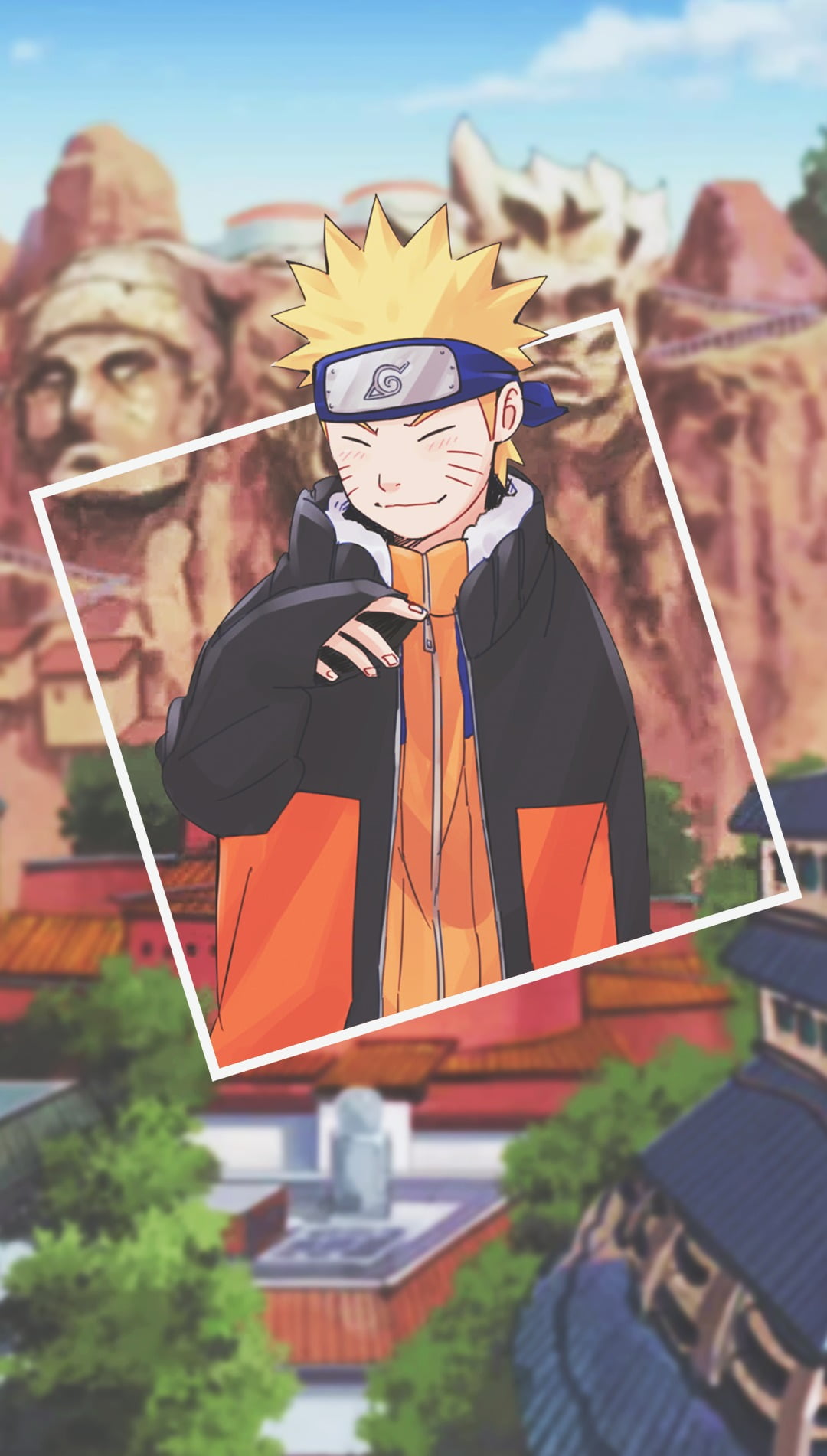 anime boys, picture-in-picture, Naruto (anime), day, real people