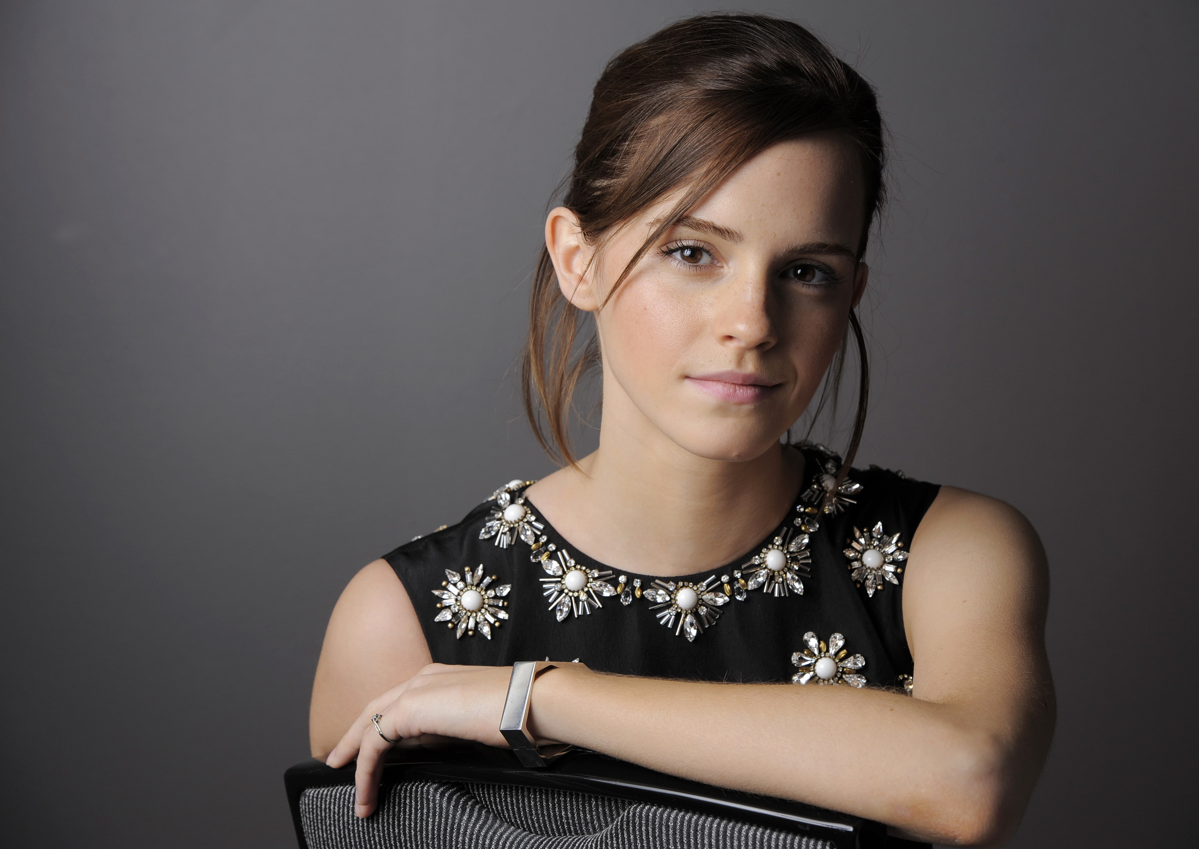 Emma Watson, Portrait, Photoshoot, 2016, 4K