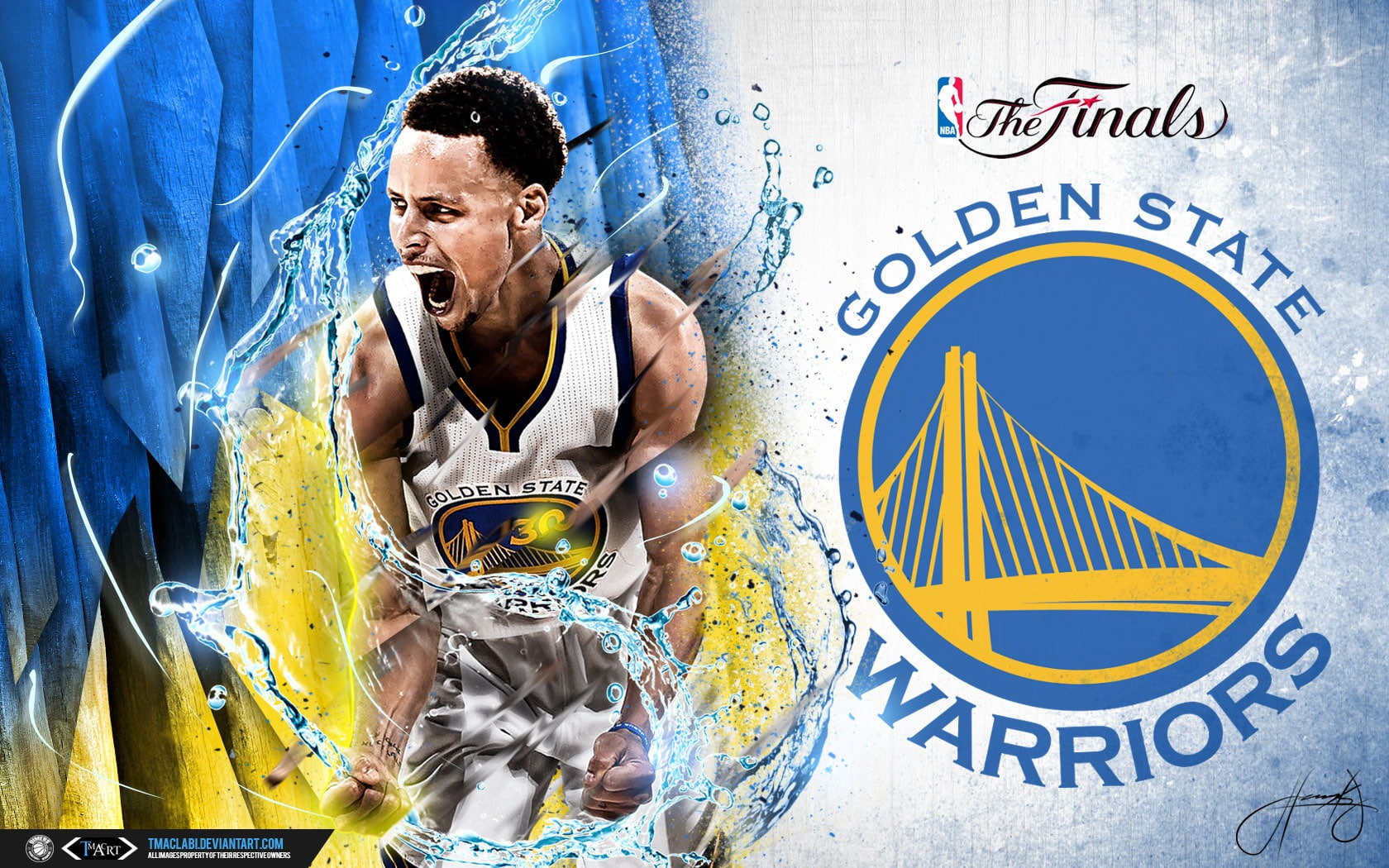 Stephen Curry Finals-2016-17 NBA Desktop Wallpaper, men, one person