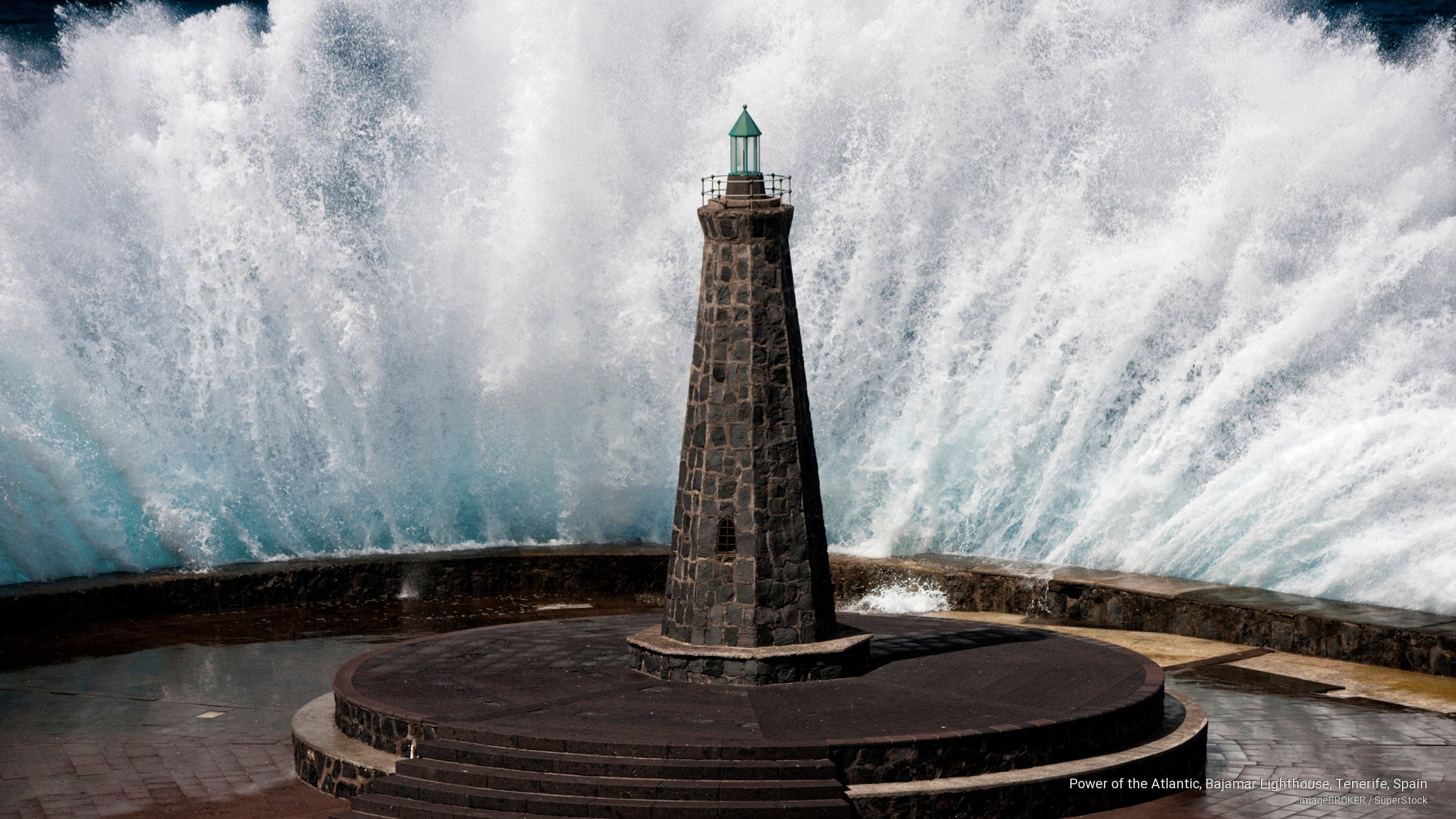Power of the Atlantic, Bajamar Lighthouse, Tenerife, Spain, Architecture