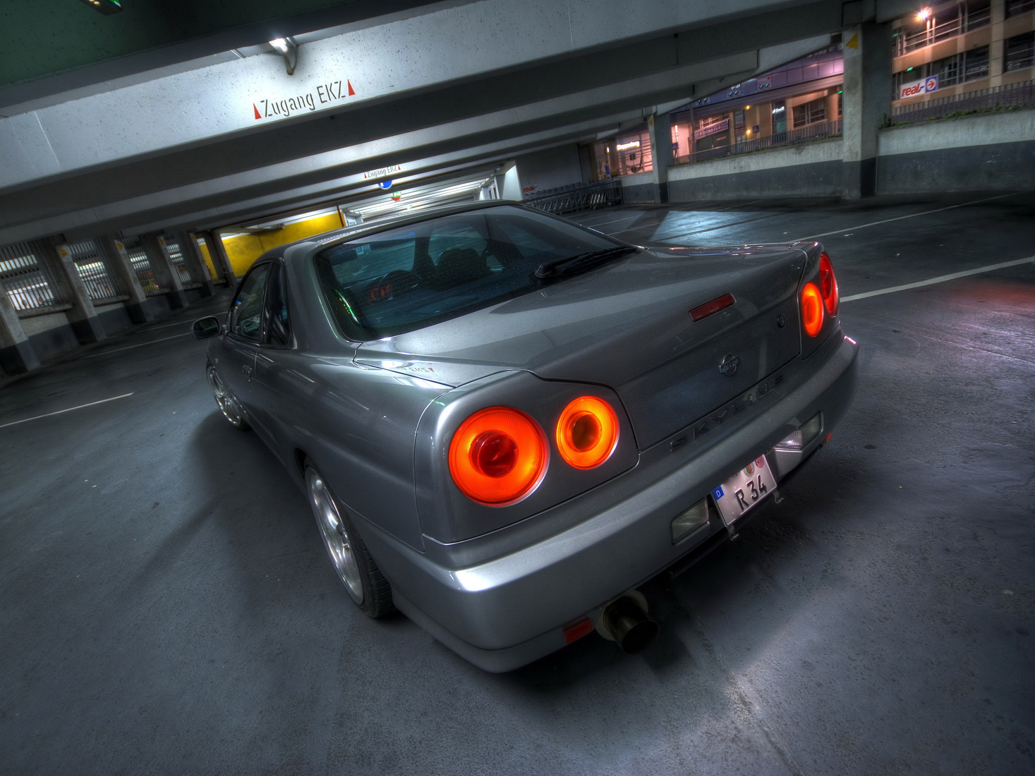 gray car, Nissan, auto, wallpers, Skyline, transportation, land Vehicle