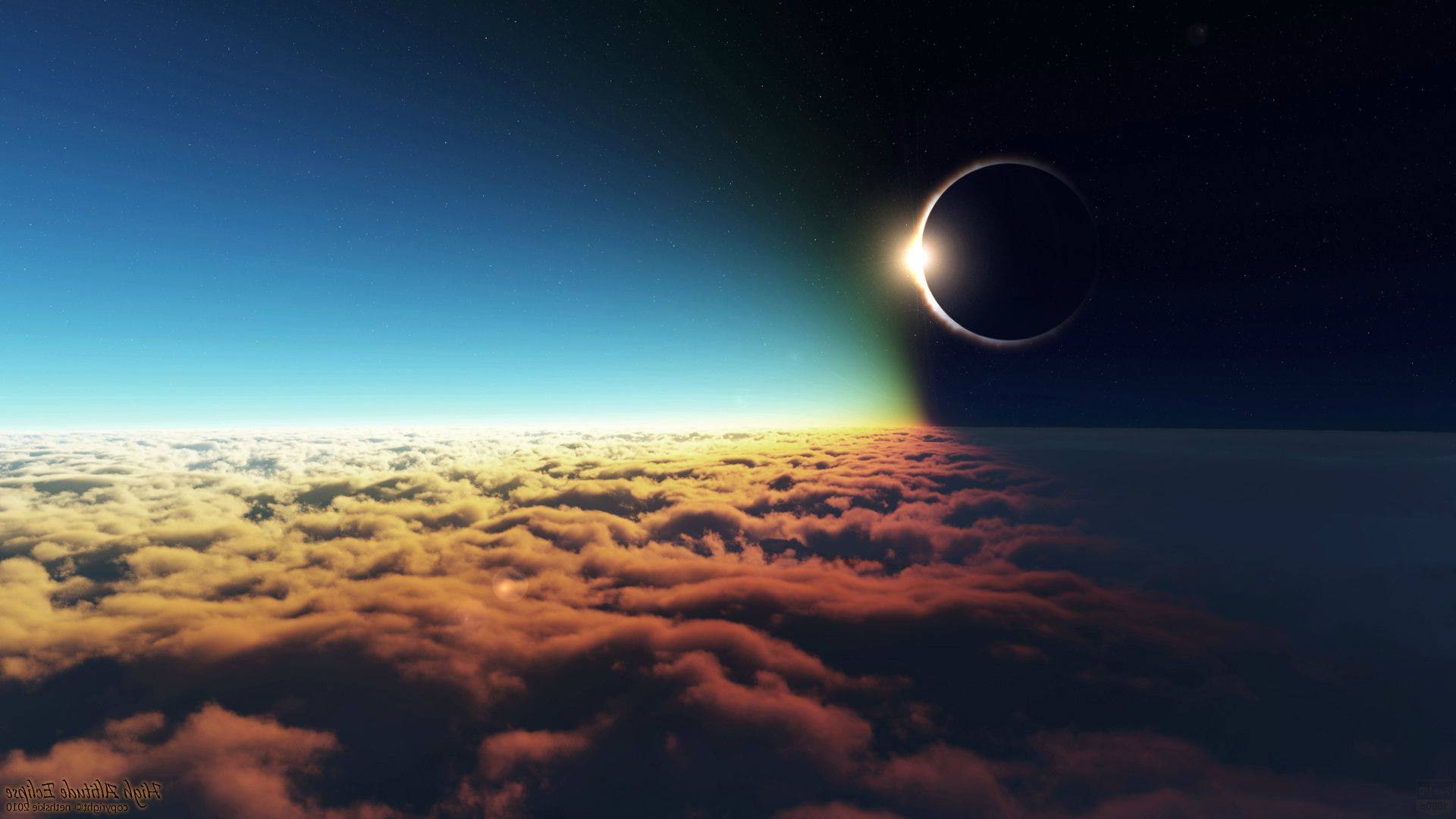 clouds, eclipse, Moon, solar eclipse, space, sun, sky, cloud - sky