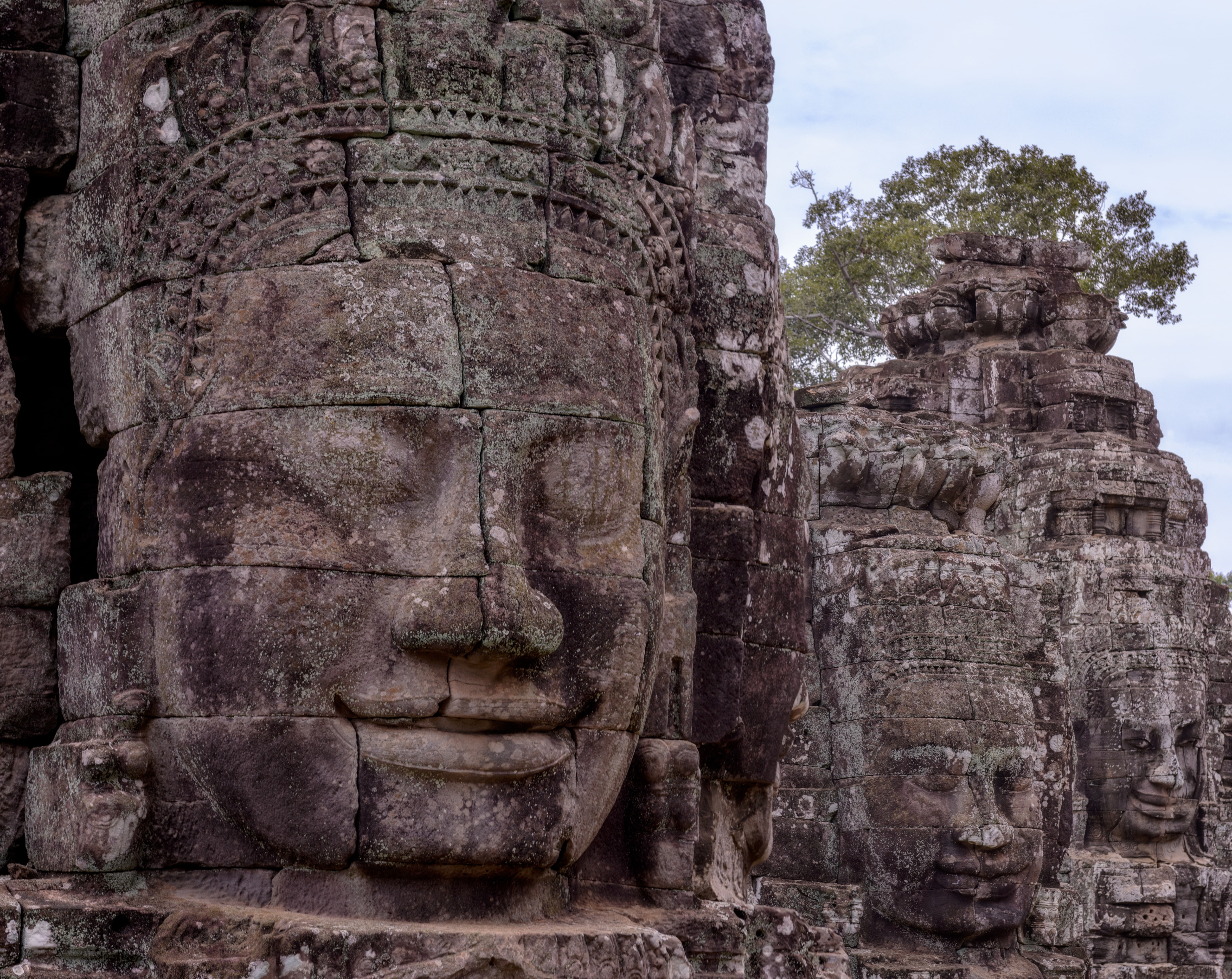 Angkor Thom, Cambodia, Asia, Travel, Face, siemreap, siemreab