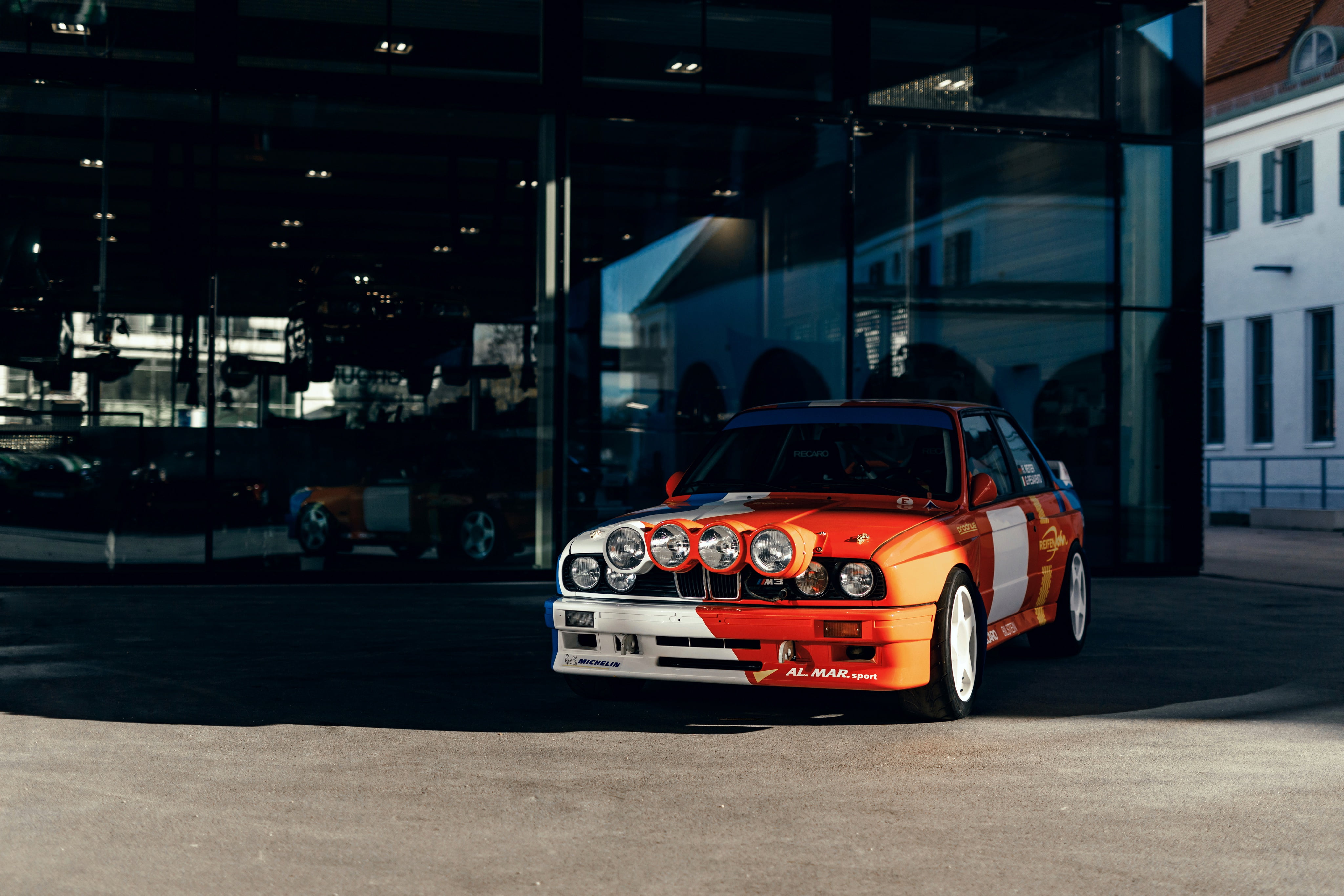 BMW, front, E30, M3, M3 Rally