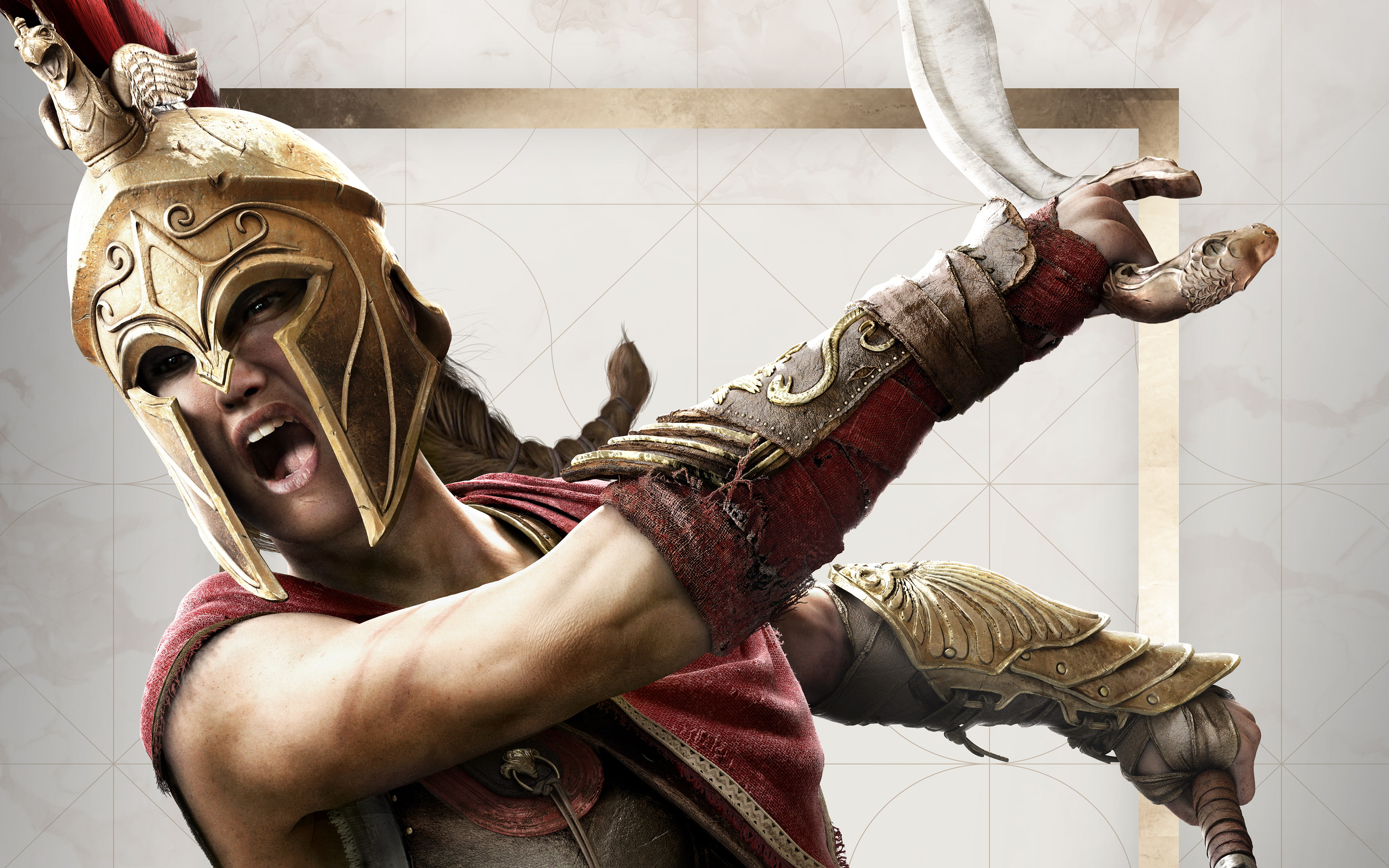 Kassandra in Assassin's Creed Odyssey 5K