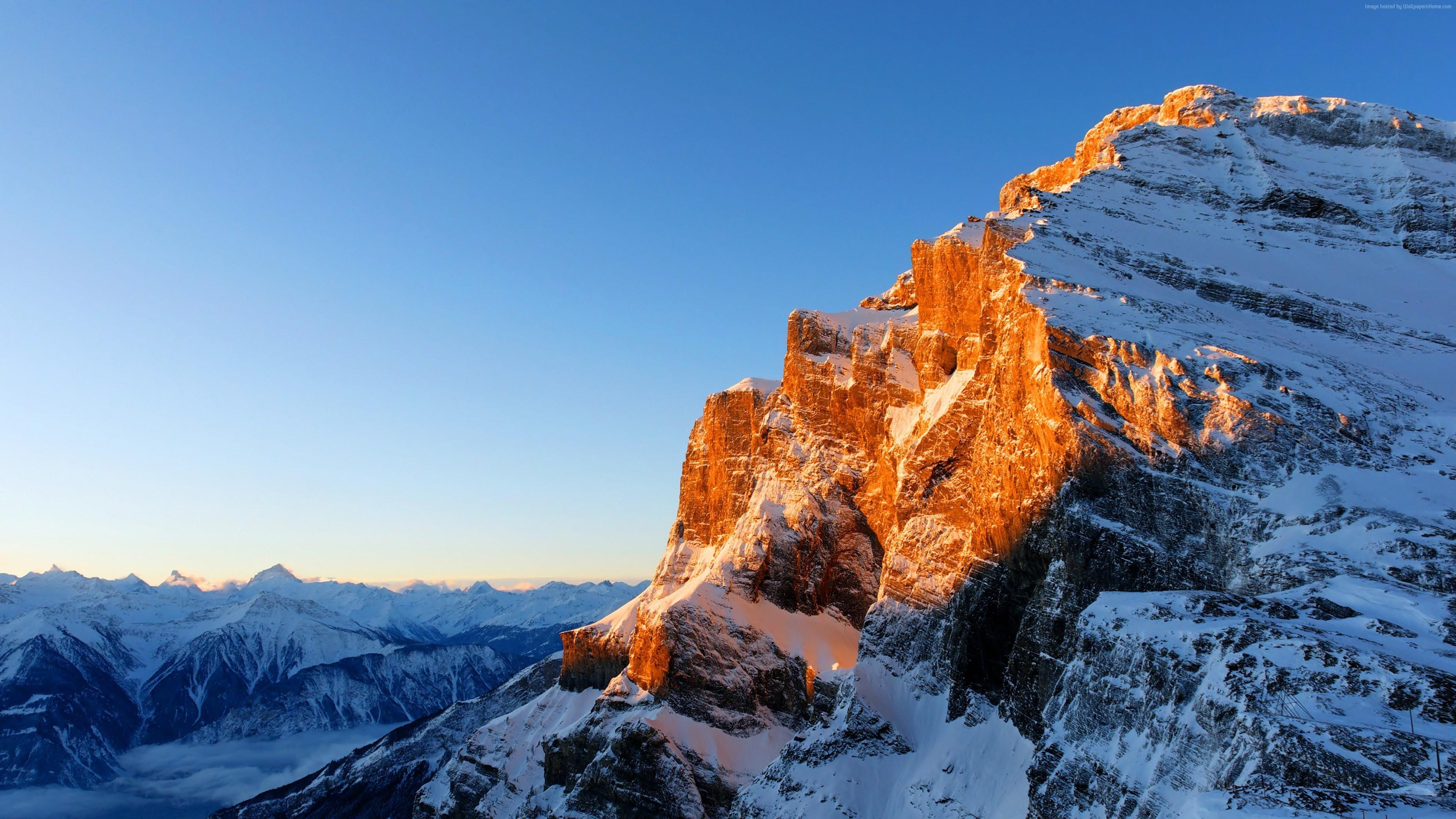 leukerbad, swiss alps, ridge, mount scenery, rock, europe, massif