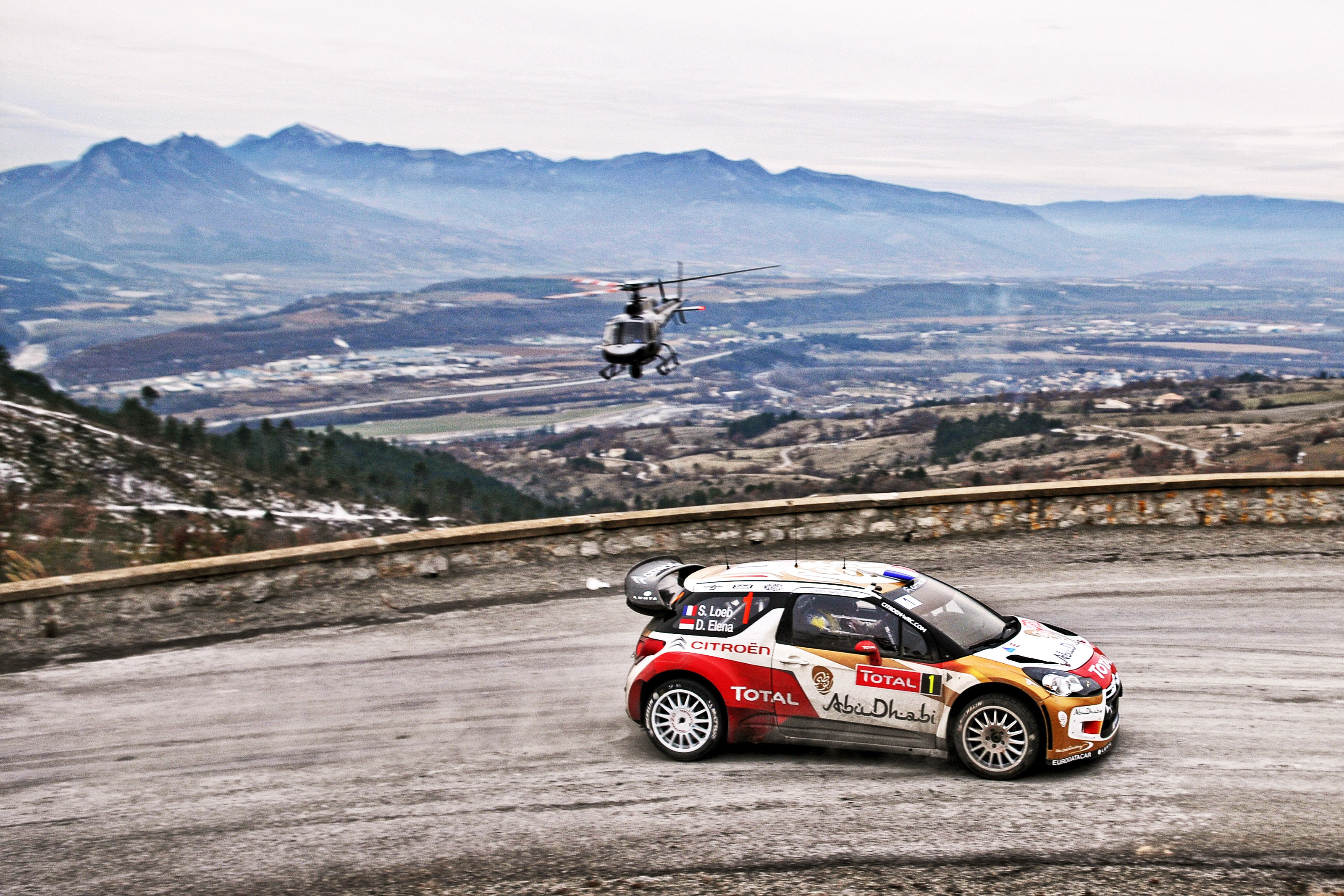 Road, Sport, Machine, Helicopter, Citroen, DS3, WRC, Rally