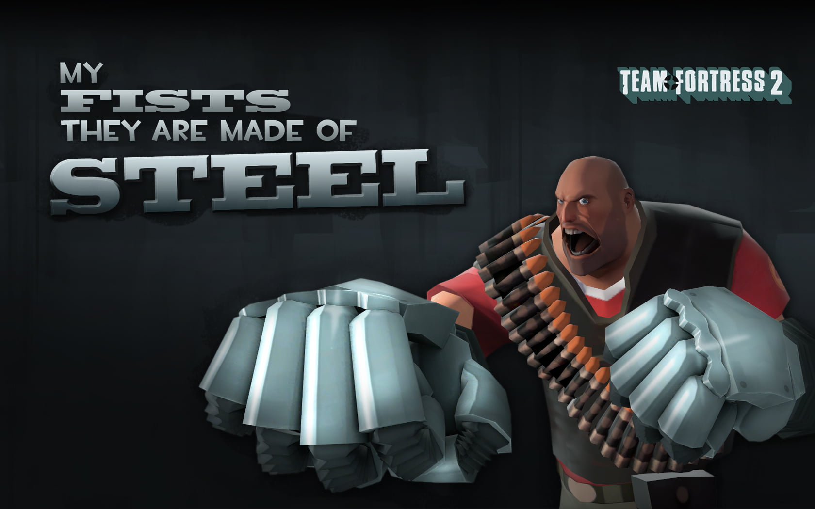 Team Fortress 2, Heavy (charater), communication, one person
