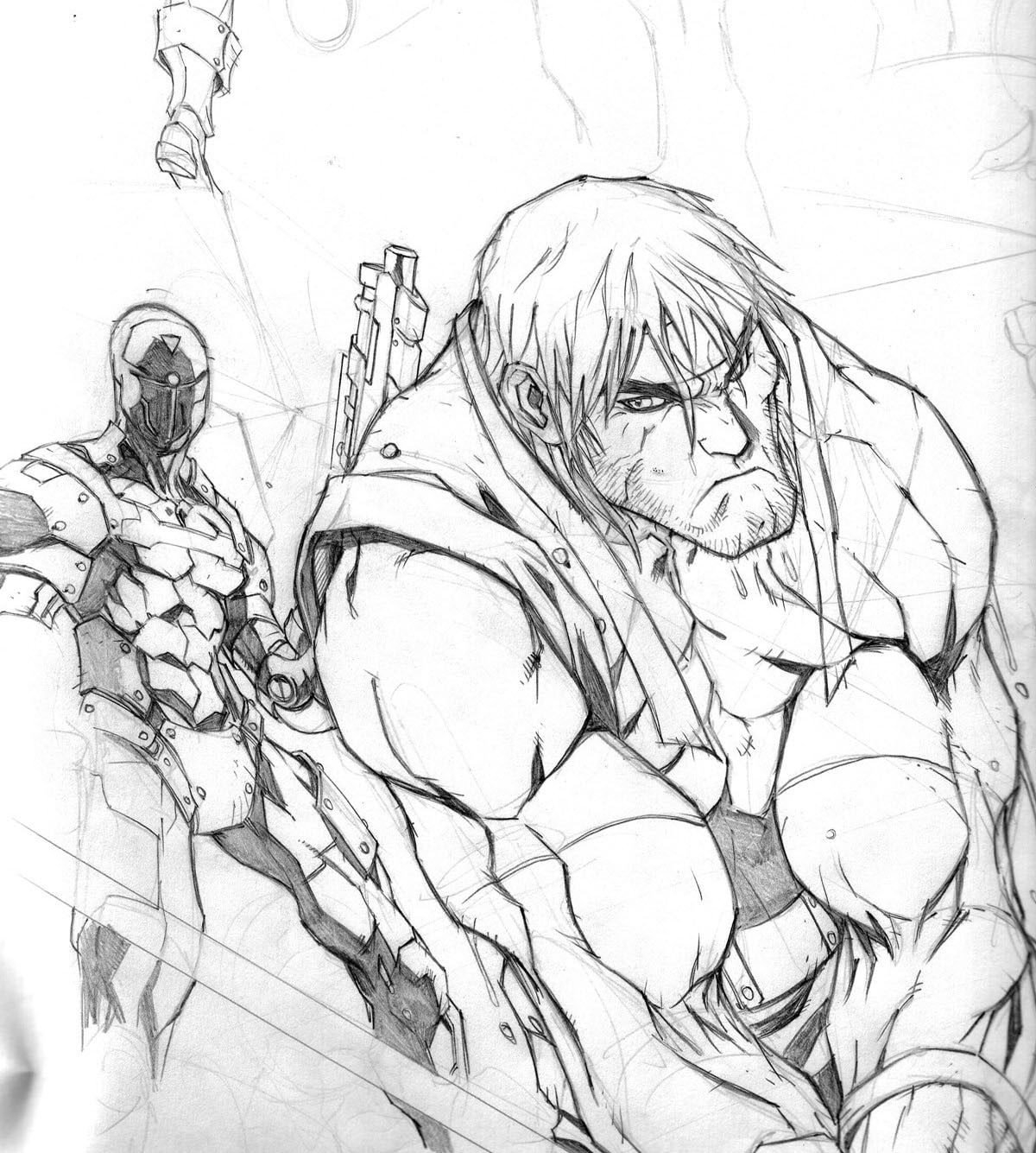 ninjas solid snake, indoors, creativity, art and craft, people