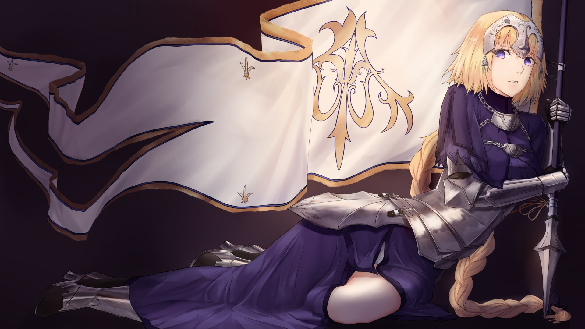 Free download | HD wallpaper: fate apocrypha, jeanne d'arc, blonde ...