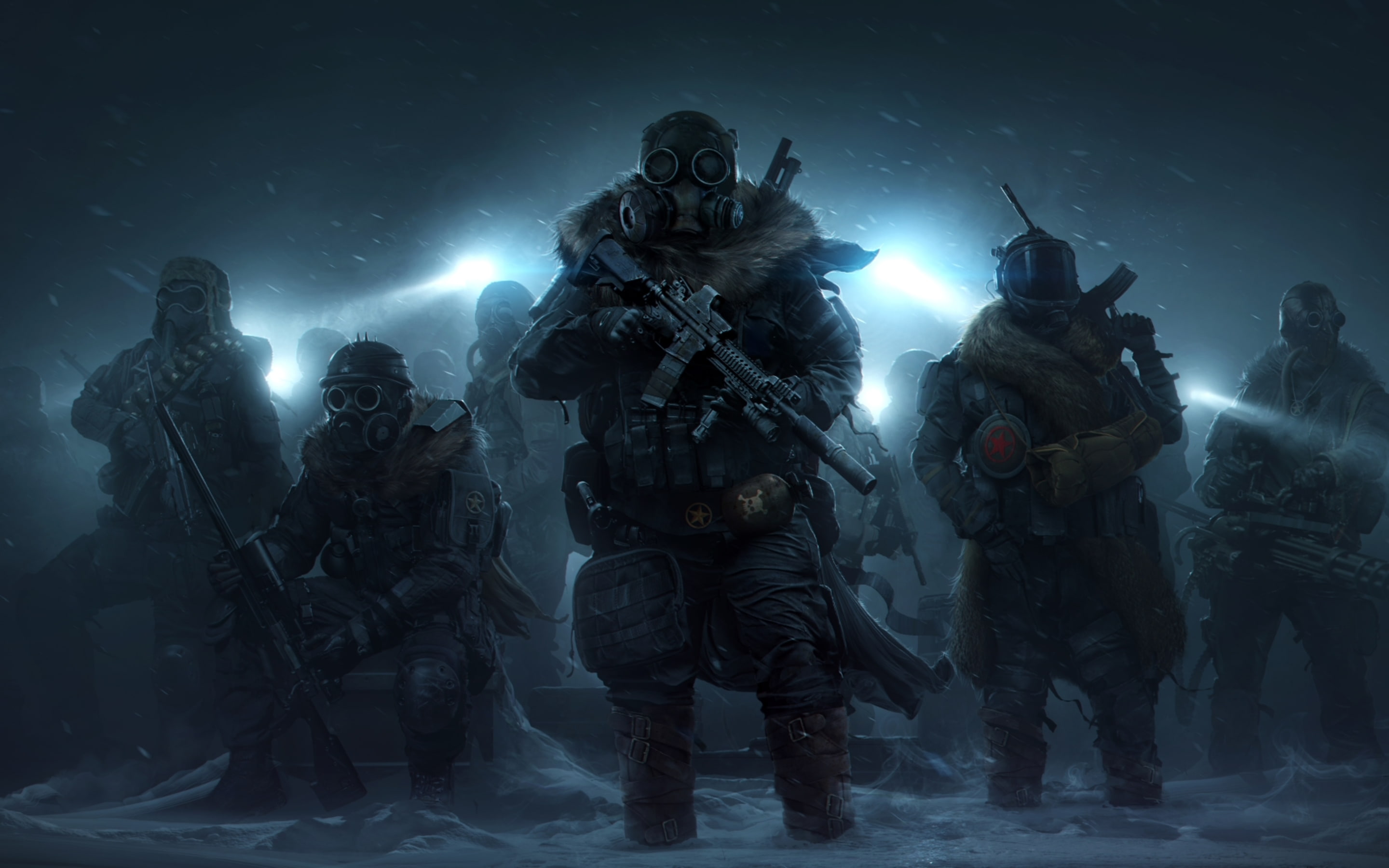 Wasteland 3, Ranger Squad, 2019, armed forces, military, war