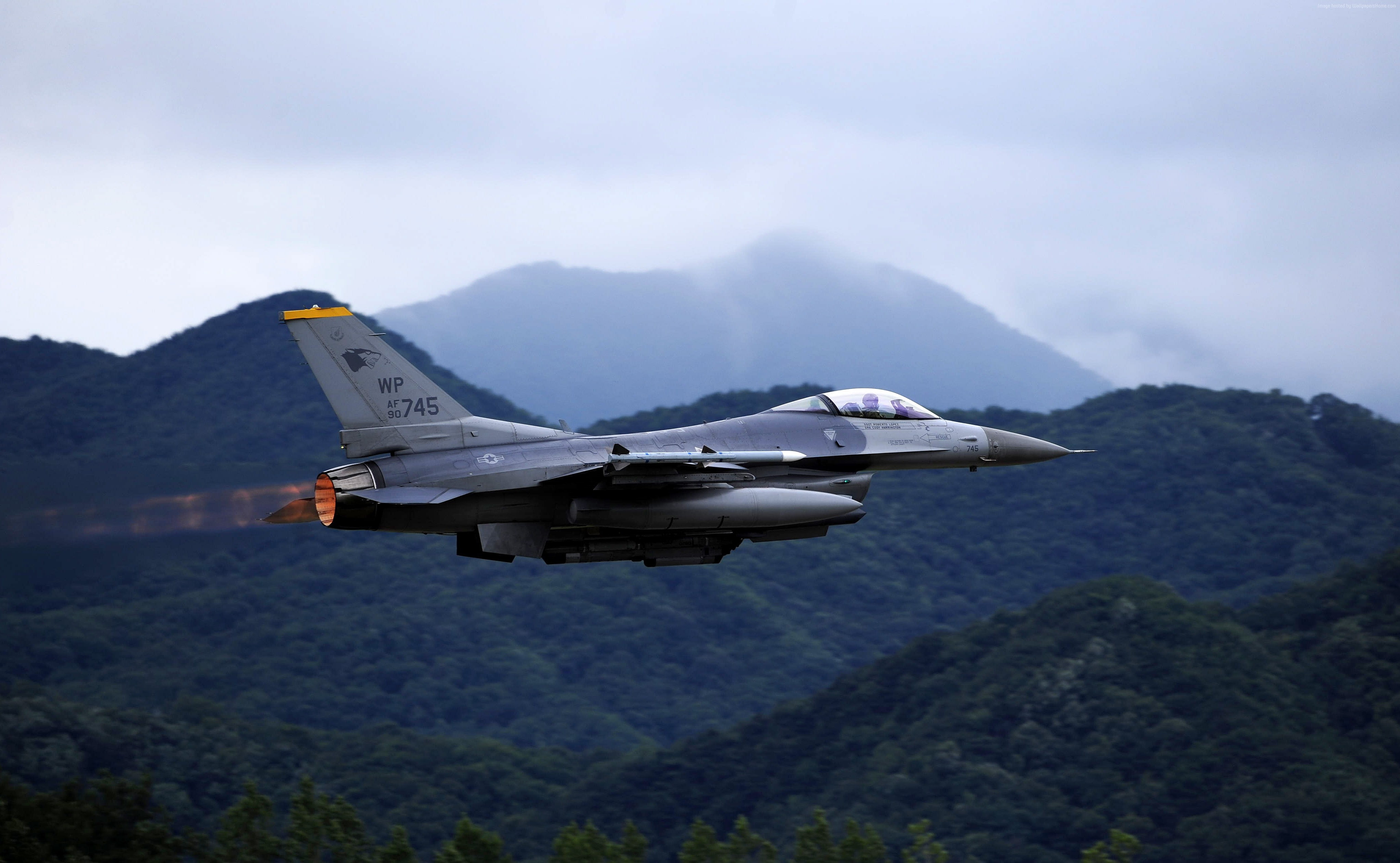 F-16, Fighting Falcon, U.S. Air Force, US Army, General Dynamics