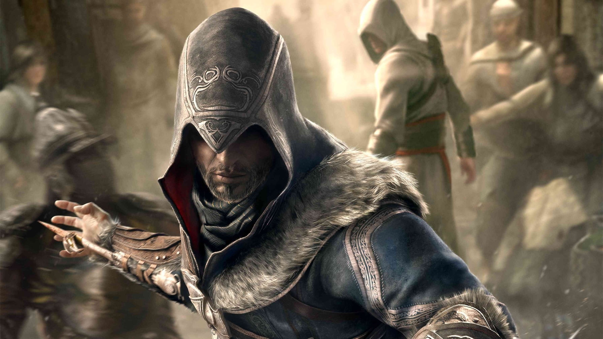 Assassin's Creed digital wallpaper, assassins creed, desmond miles