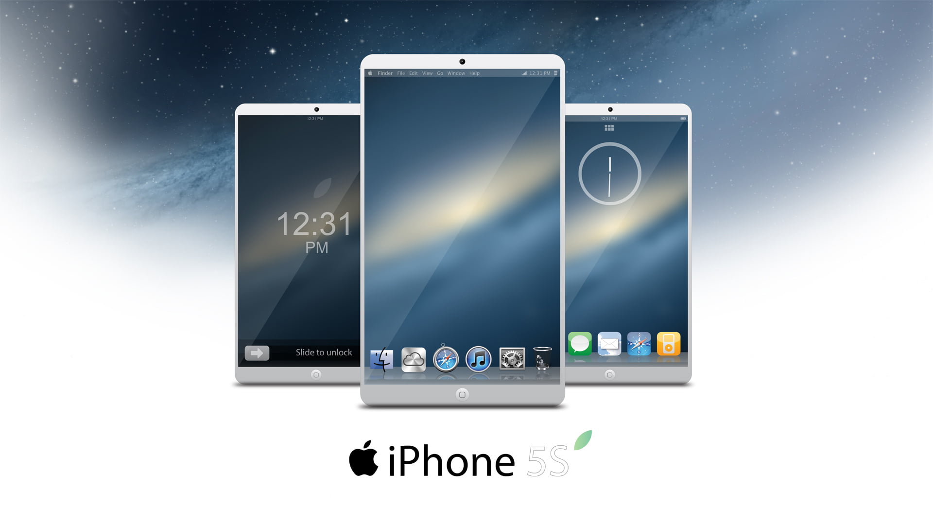 silver iPhone 5s, apple, mac, brand, technology, internet, computer