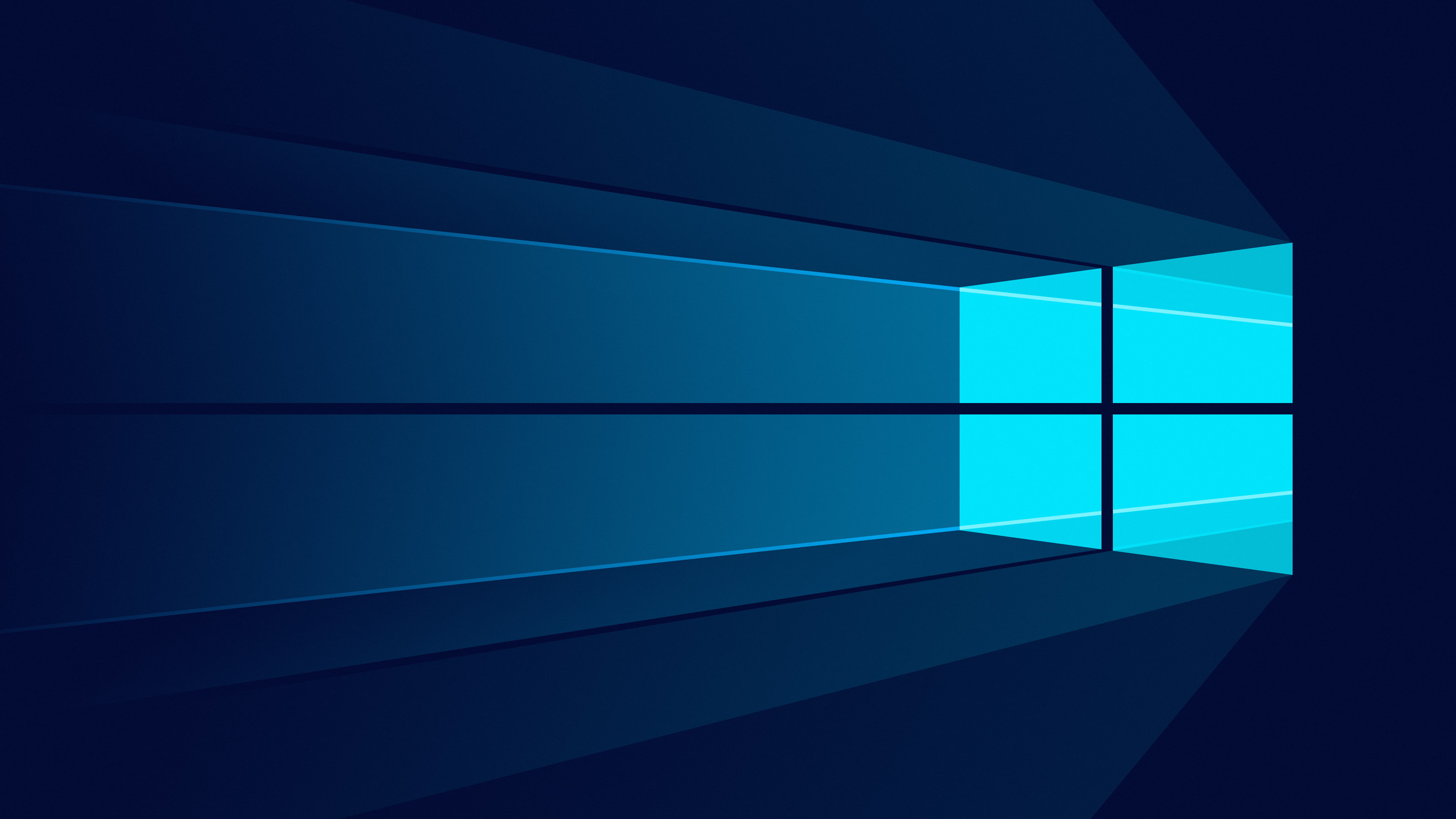 Microsoft, Minimal, Stock, Logo, Windows 10, 4K