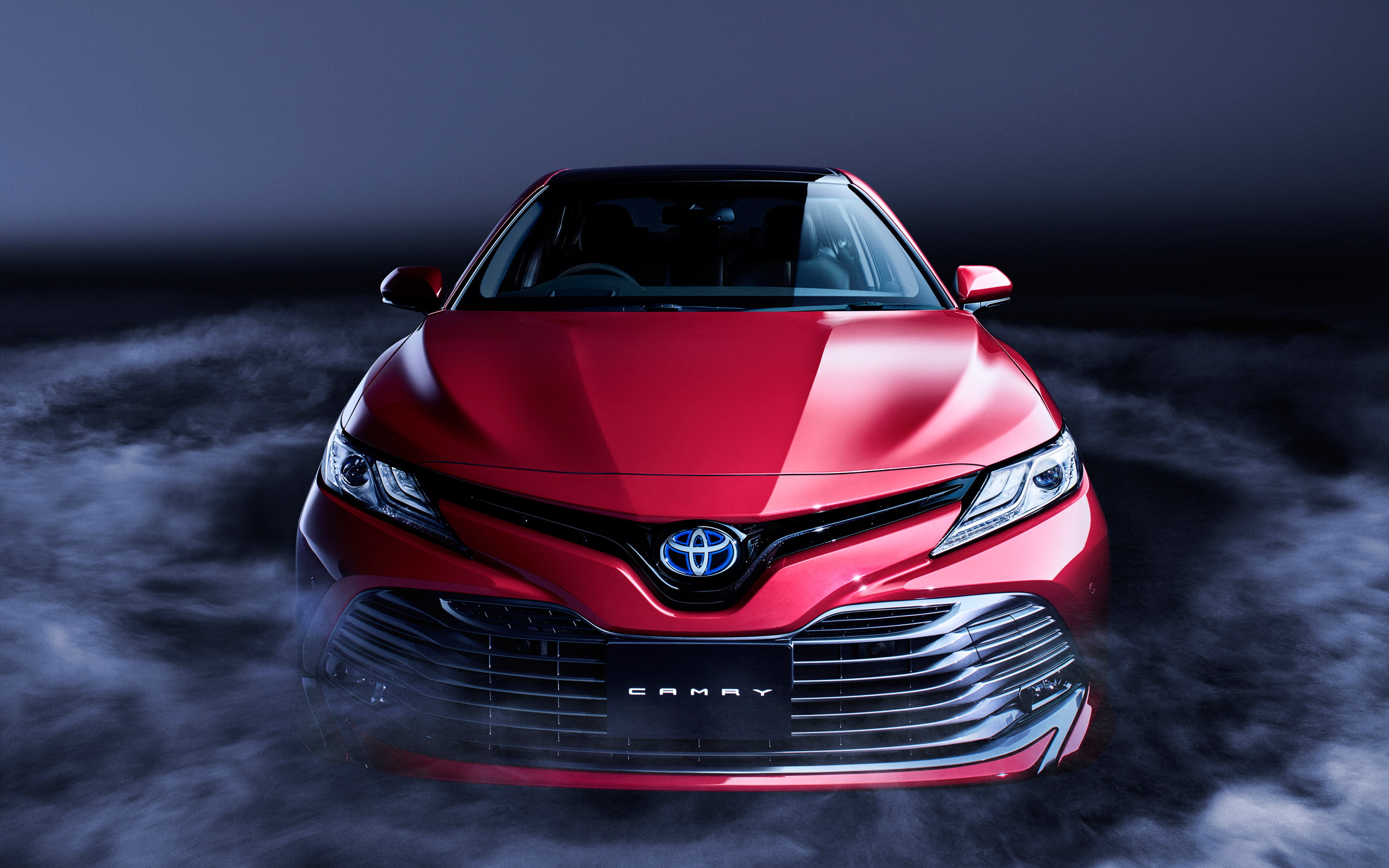2018 Toyota Camry Hybrid 4K, mode of transportation, car, motor vehicle