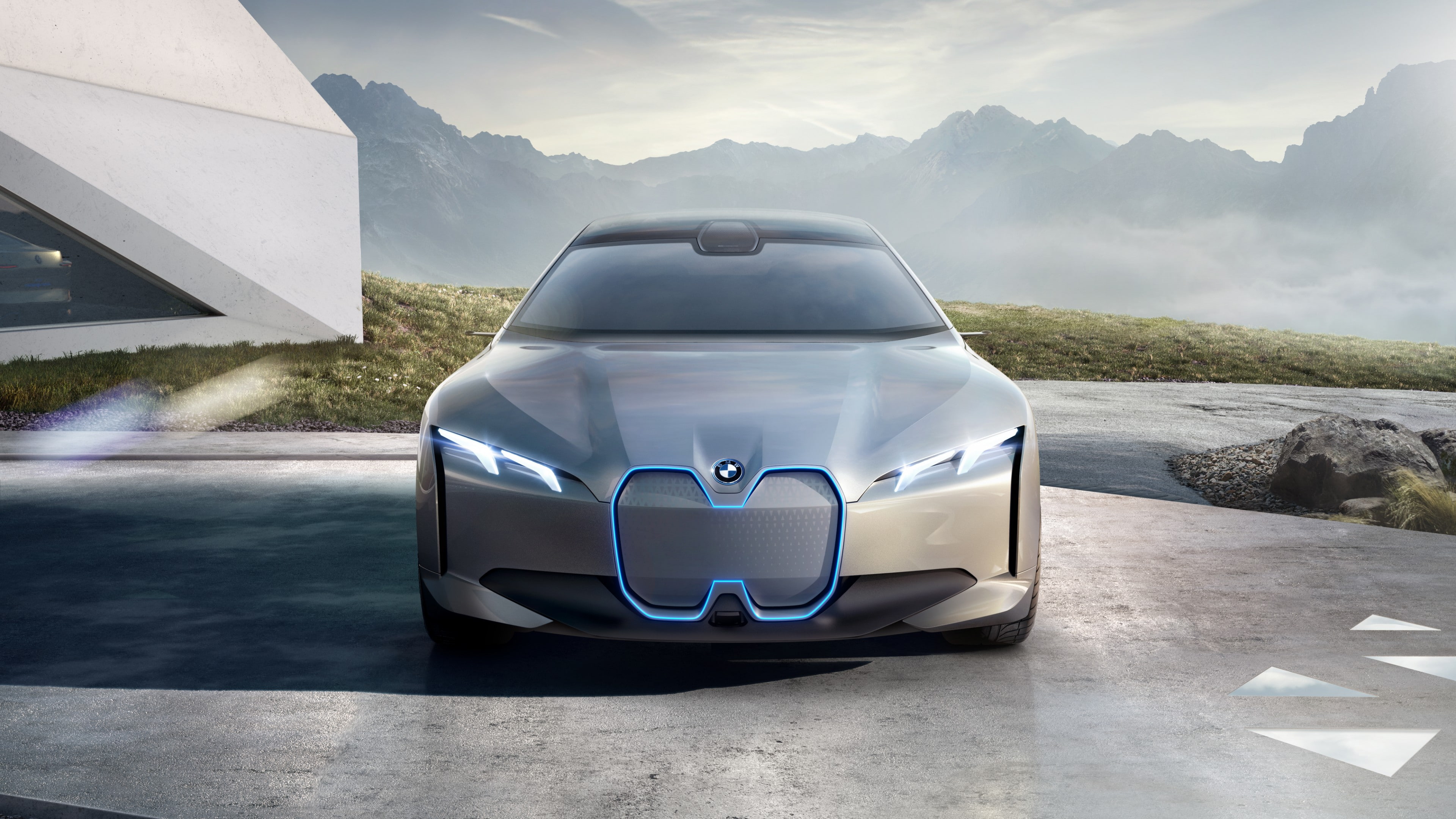 BMW i4, electric cars, 4K