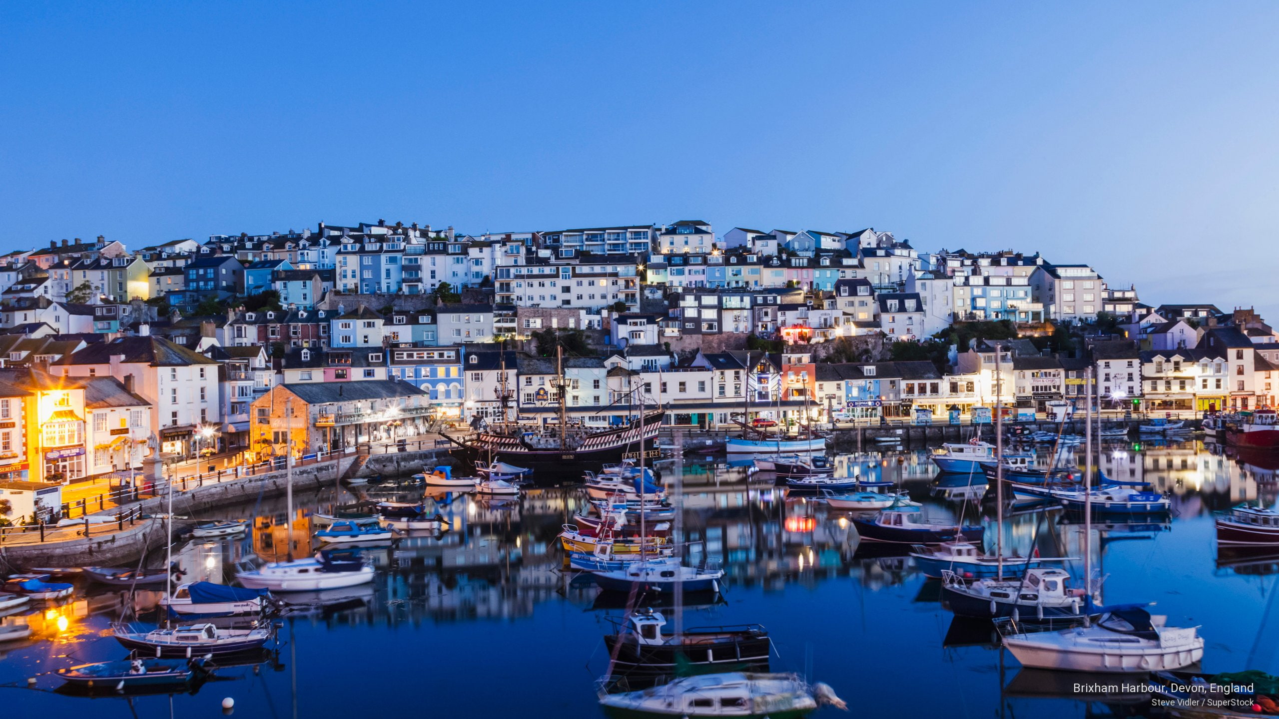 Brixham Harbour, Devon, England, Europe