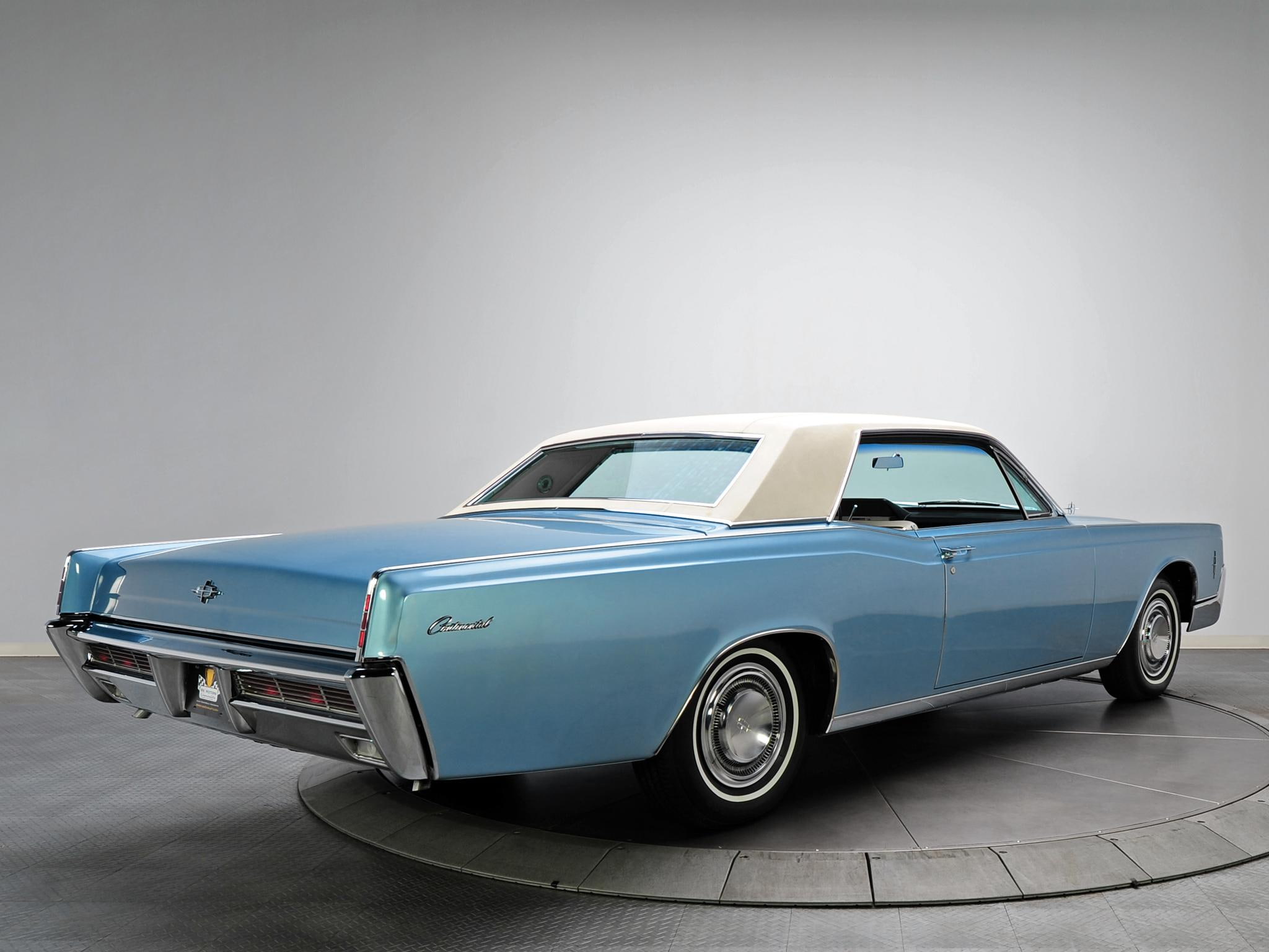 1966 Lincoln Continental Hardtop Coupe Classic Luxury Background Images