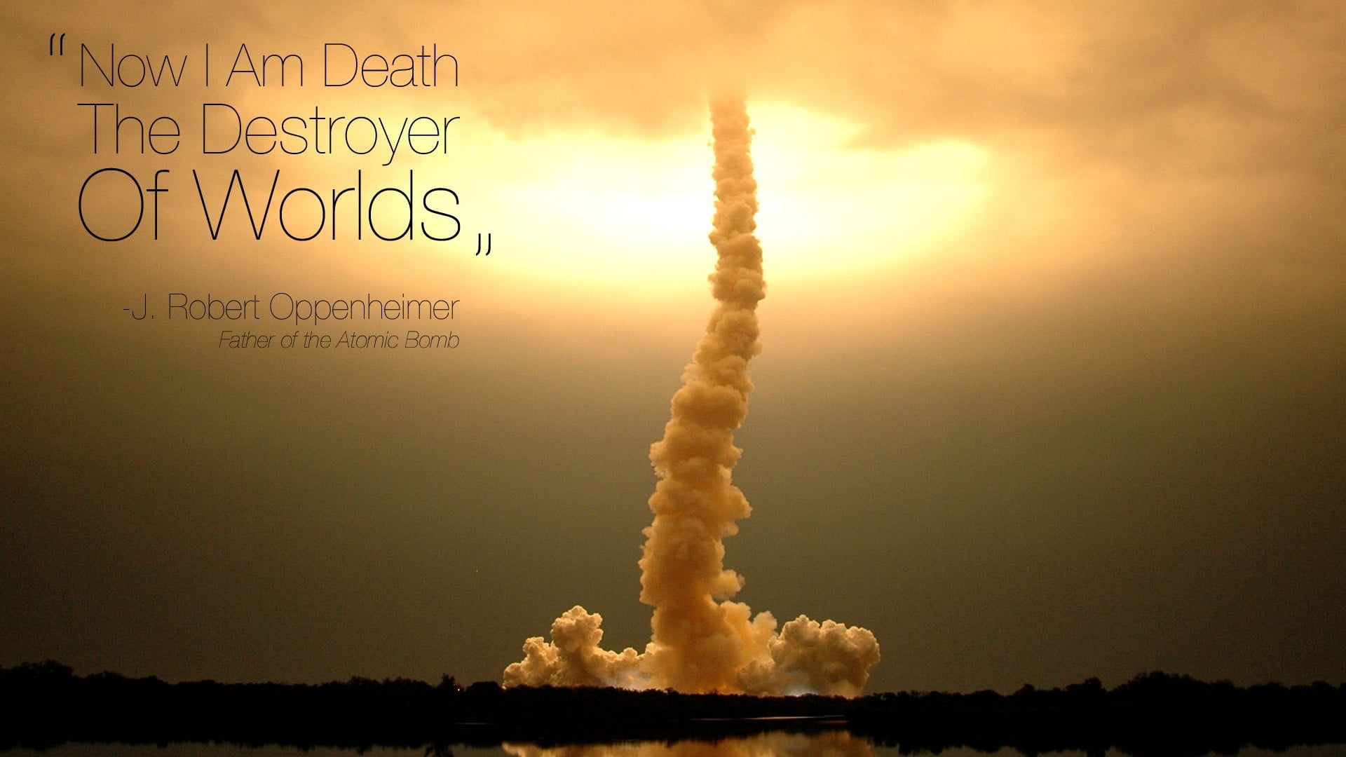 white smoke with text overlay, World War II, quote, smoke - physical structure
