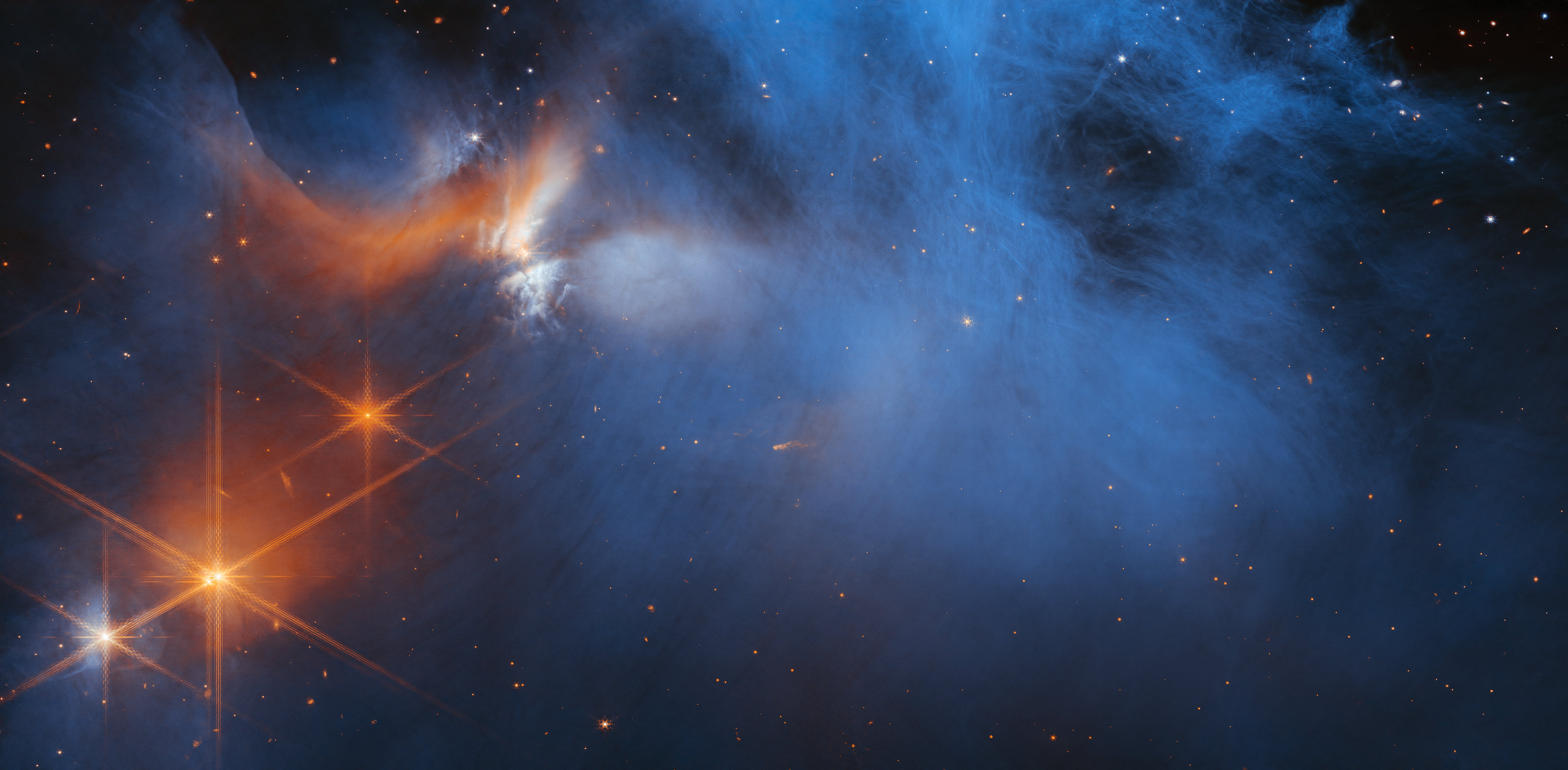 stars, galaxy, space, James Webb Space Telescope, Molecular Cloud