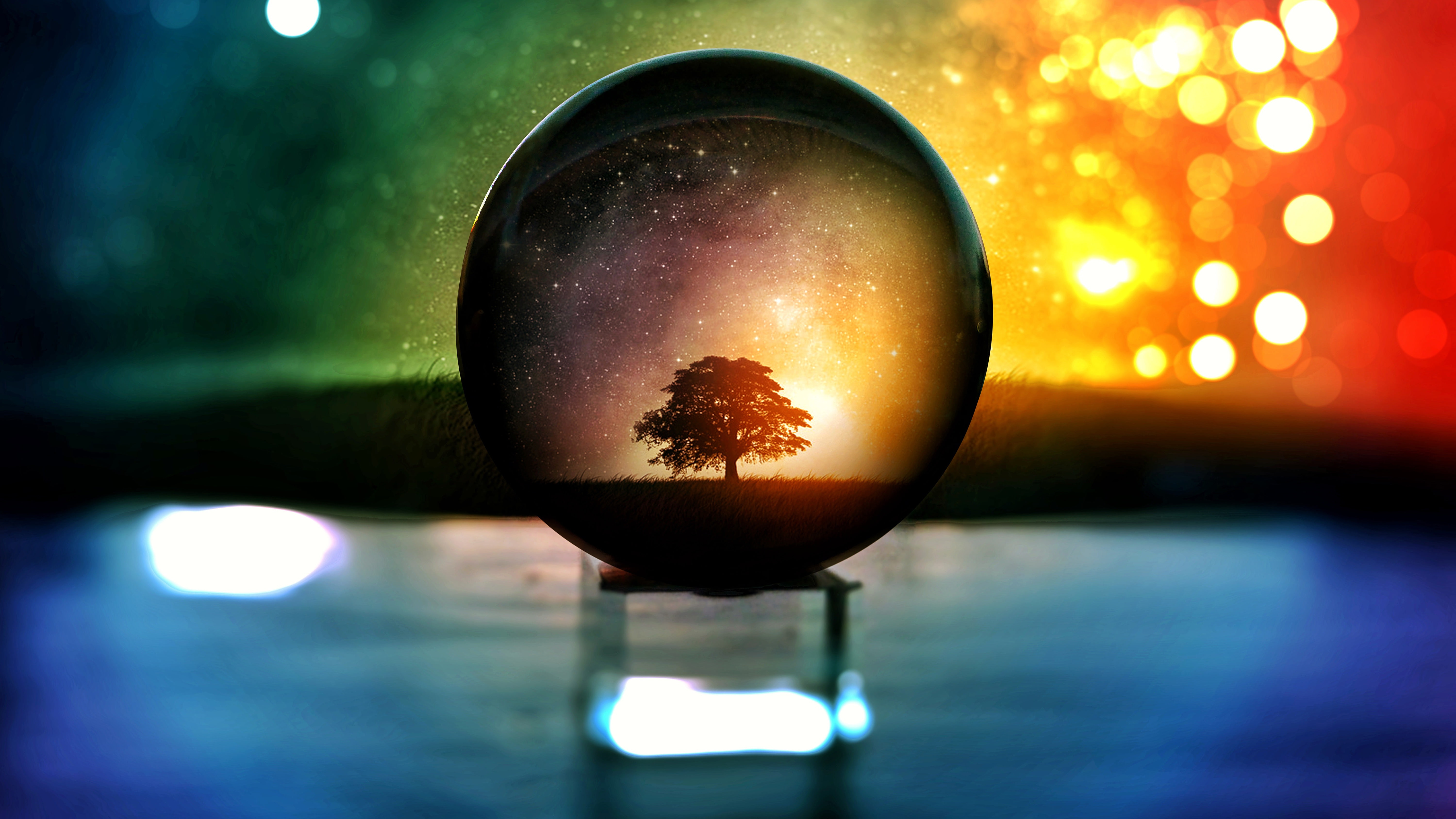 Bokeh Globe 5K