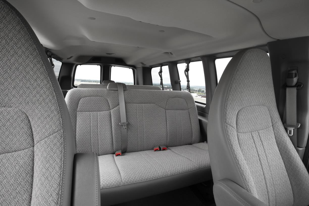 GMC Savana Cargo Van, 2016 gmc_savana passenger van, vehicle interior