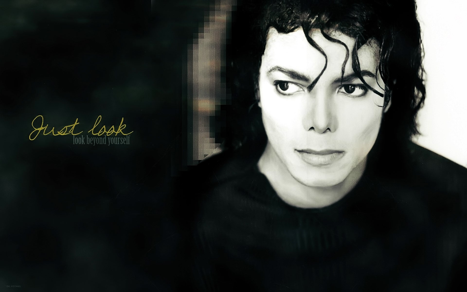 michael jackson computer, one person, portrait, headshot, adult