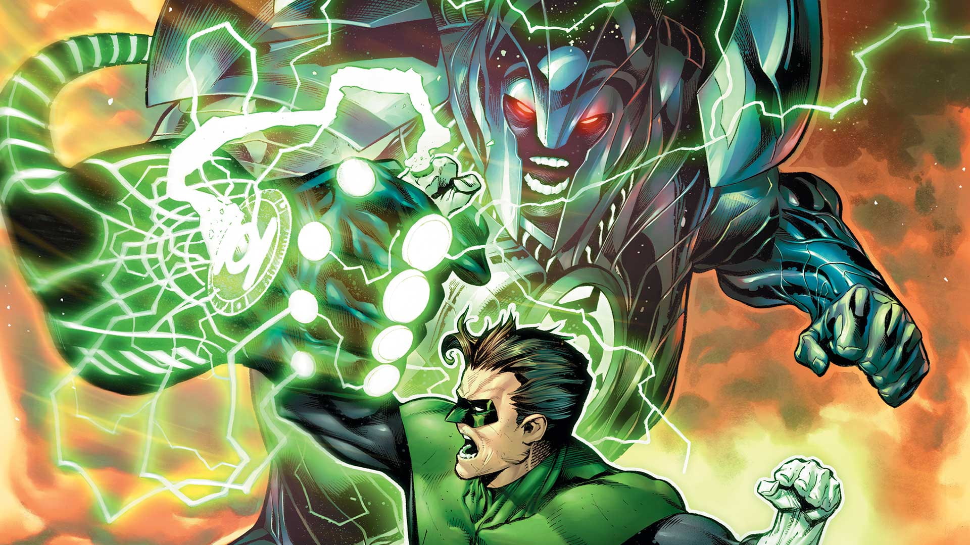 Hal Jordan And Green Lantern Corps Wallpaper Hd For Mobile Phone 1920×1080
