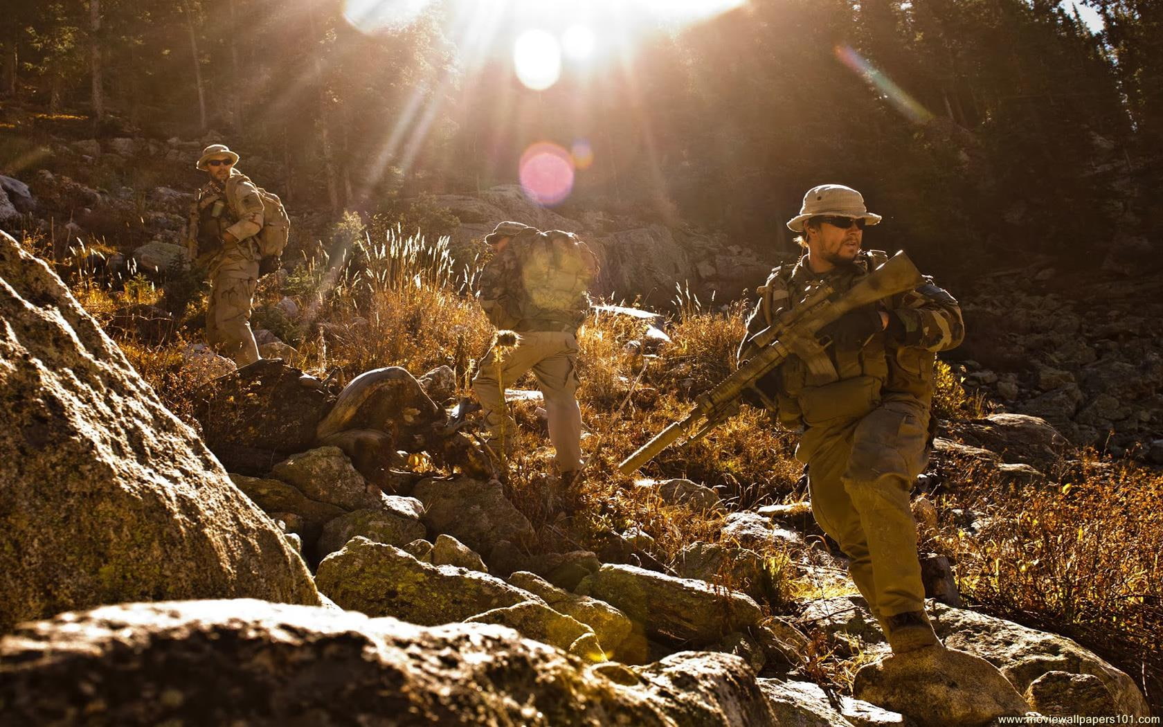 Lone Survivor Sunlight Soldiers Mark Wahlberg HD, movies