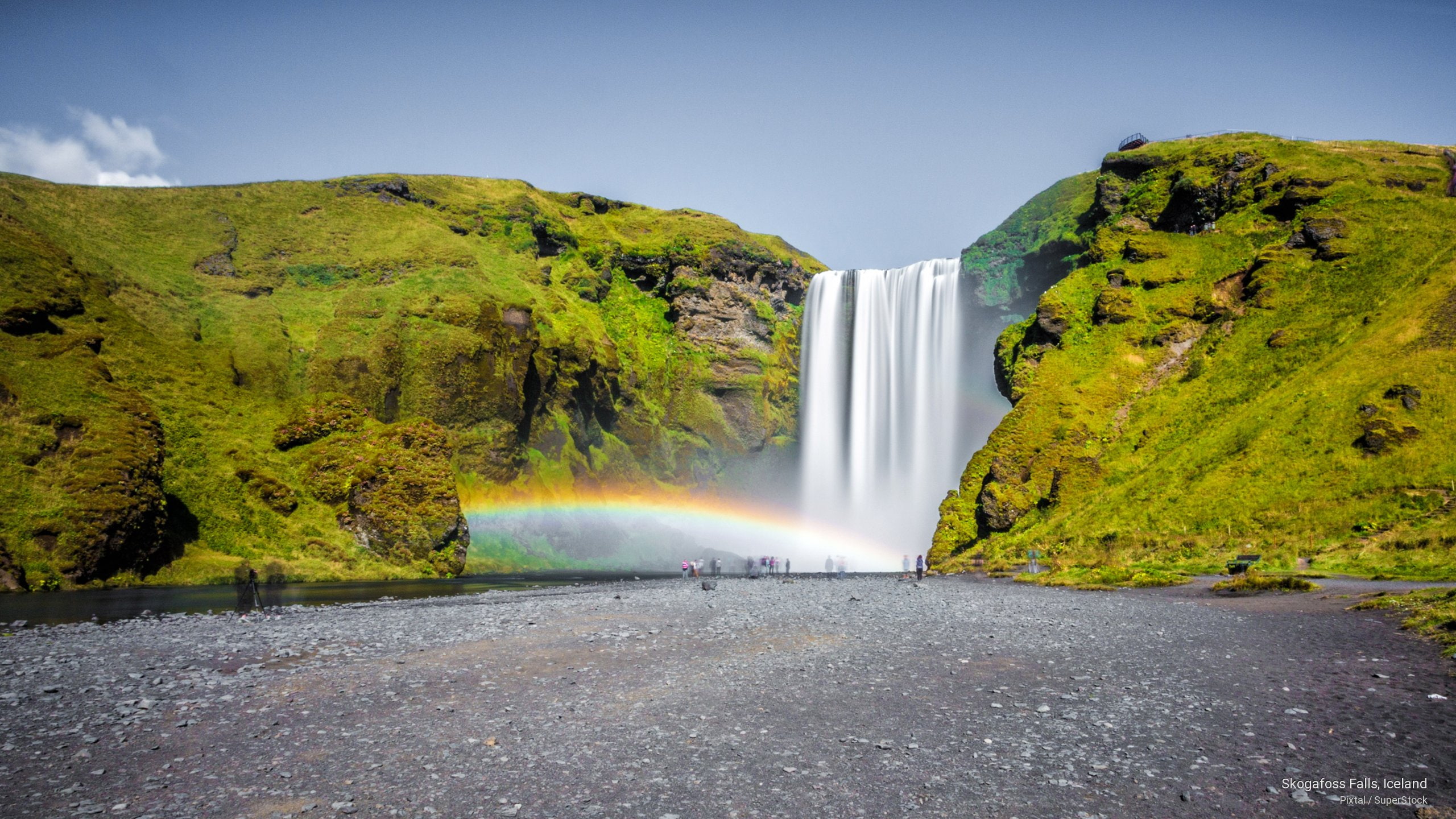 Skogafoss Falls, Iceland, Waterfalls