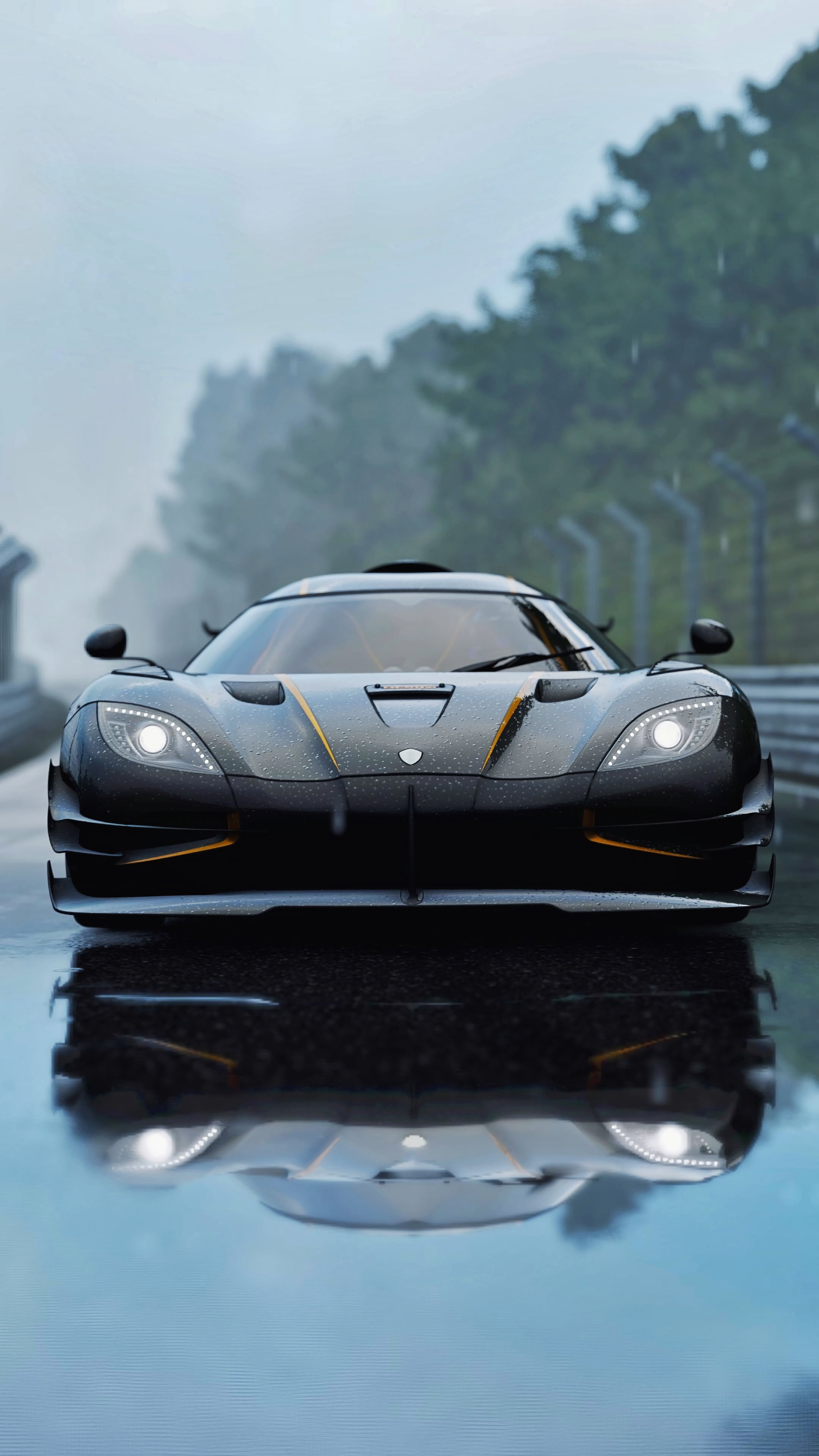 koenigsegg ccx, sports car, racing, front view