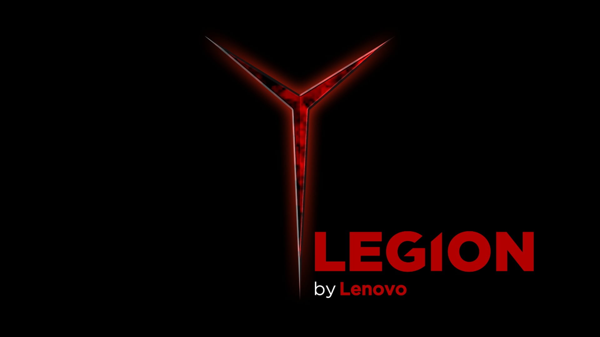 Lenovo, lenovo legion, PC gaming, red, illuminated, black background