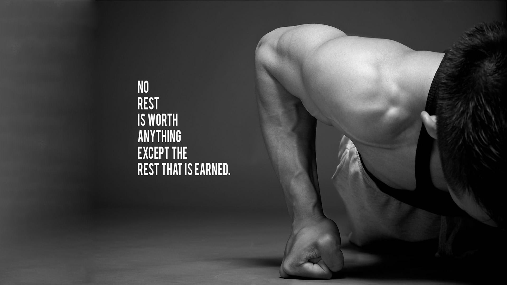 text quotes monochrome bodybuilding strength motivational posters motivation 1920x1080  Art Monochrome HD Art